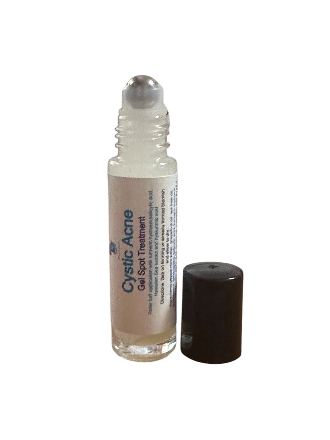 Official Diva Stuff Blemish Gel Rollerball Serum - with Hawaiian Sea Extract Tea Tree Peppermint Turmeric and More- Made in the USA Natural
