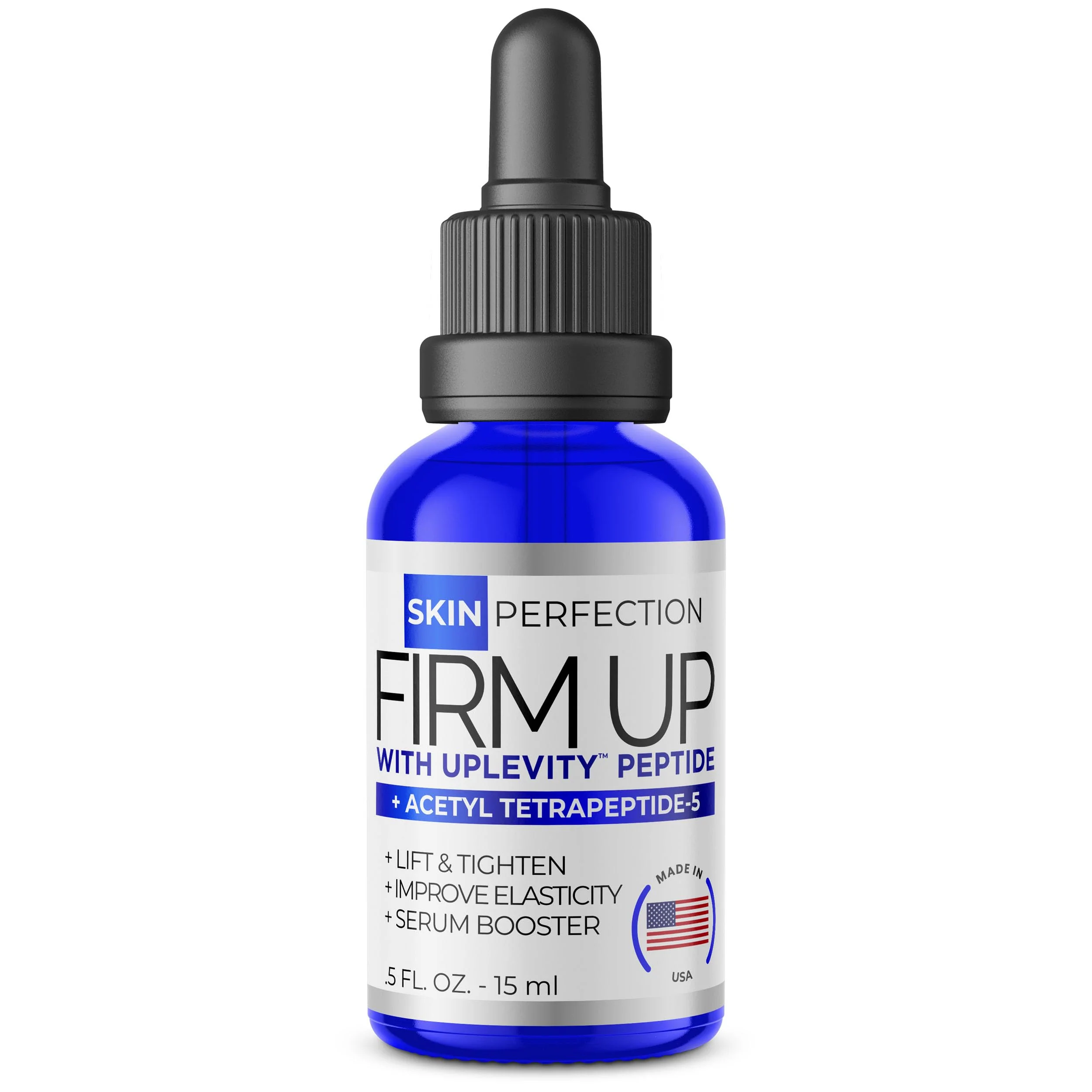 Secure Skin ion Uplevity Anti-aging Tightening Peptide Serum Booster Firming Peptide Increase Elasticity Add To Any Moisturizer for Added Official