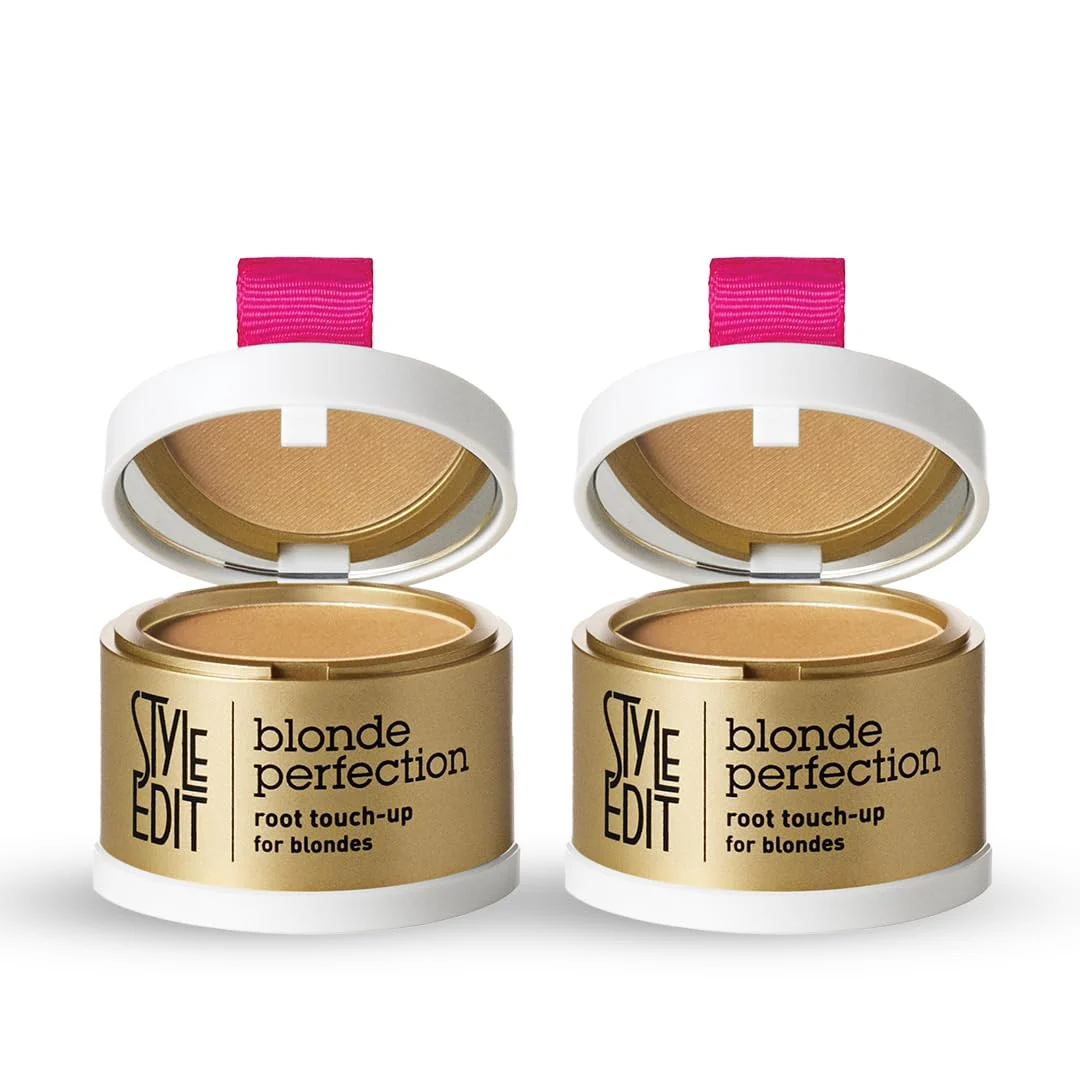 Fast Style Edit Root Touch Up Powder Temporary Hair Color for Gray Roots and Thinning Hair Salon-Quality Transfer-Resistant Hair Concealer Dark Breathable