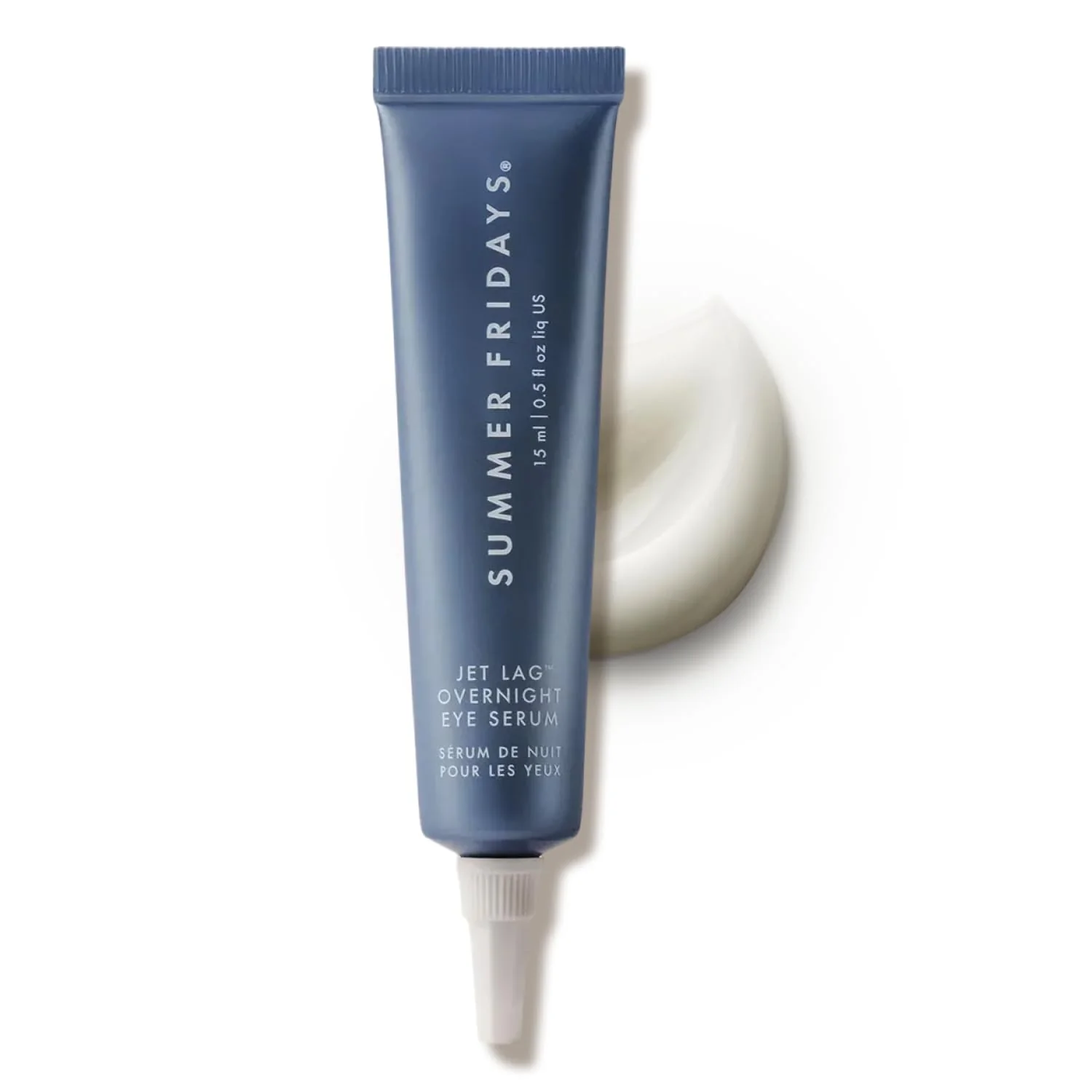 Innovative Summer Fridays Jet Lag Overnight Eye Serum - Nourishing Undereye Treatment for Dark Circles - Helps to Hydrate Smooth Firm Depuff - Enriched User-Friendly