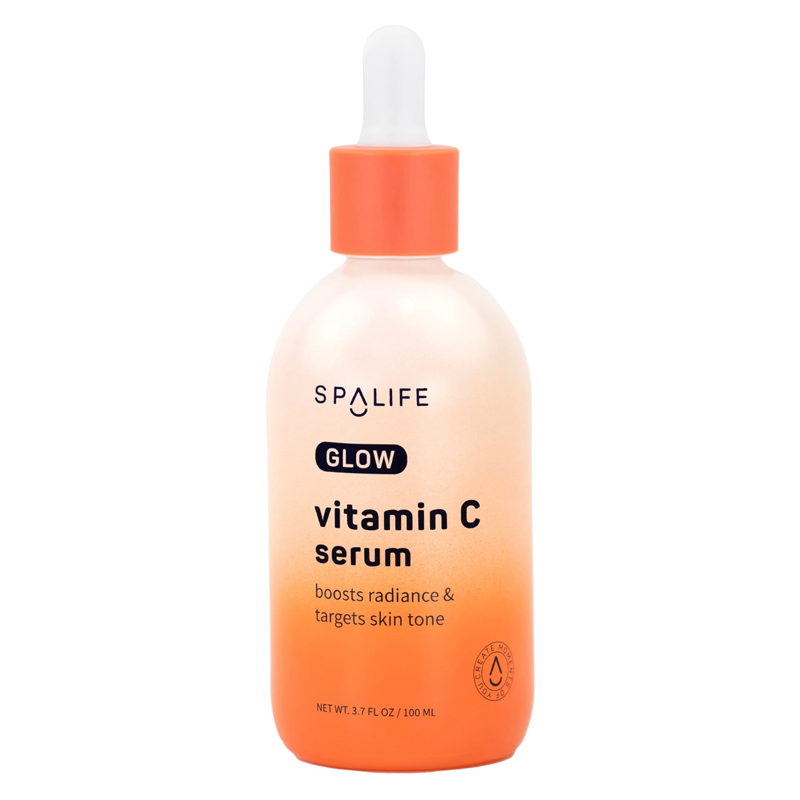 Traditional SpaLife Glow Vitamin C Serum for Face Korean Brightening Face Serum for Dark Spots Uneven Tone Illuminating Skin Treatment Lightweight Smart