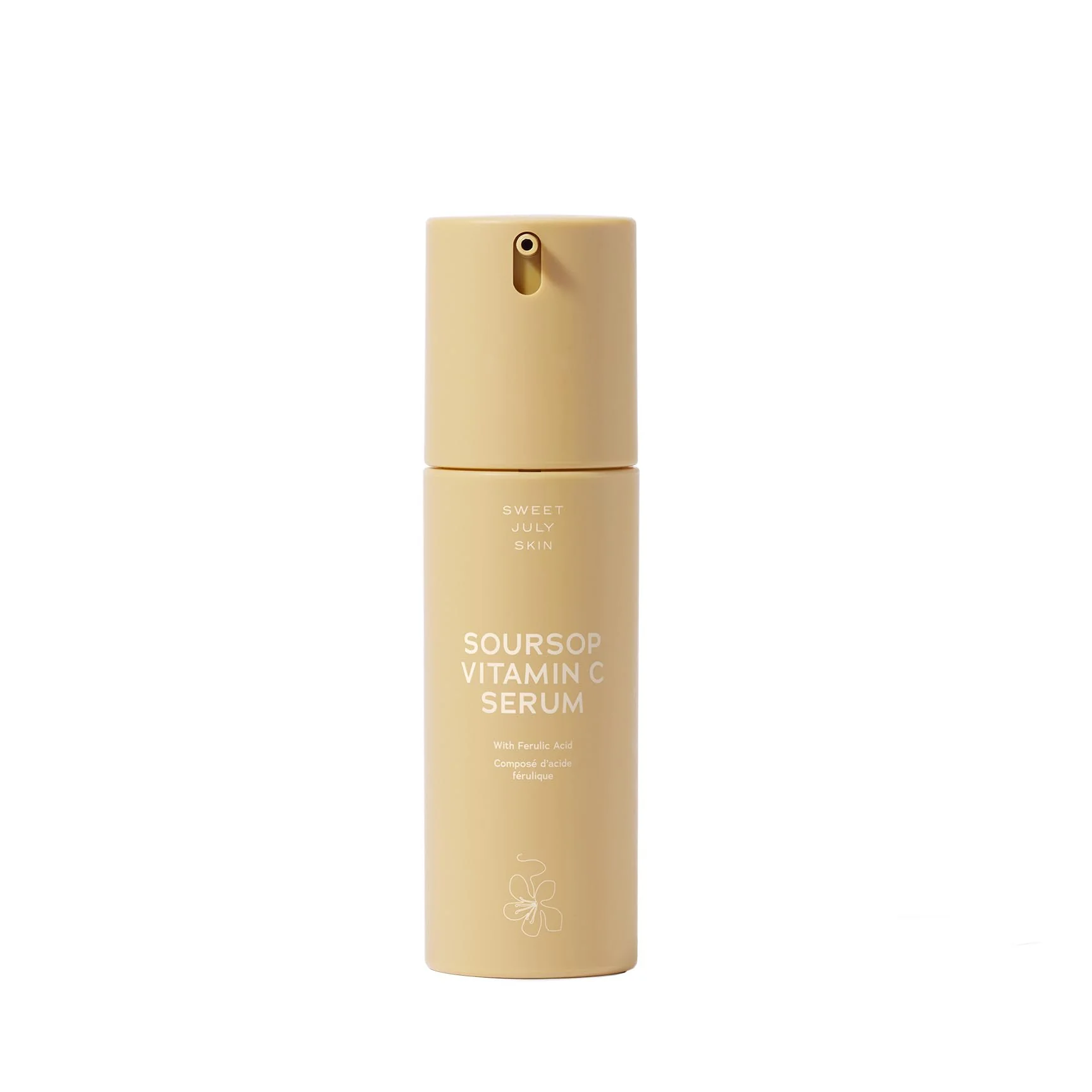 Specialty SWEET JULY SKIN Soursop Vitamin C Serum - Soursop Ferulic Acid Green Tea Daily Face Serum for All Skin Types Hydrating Firming Improves Unique