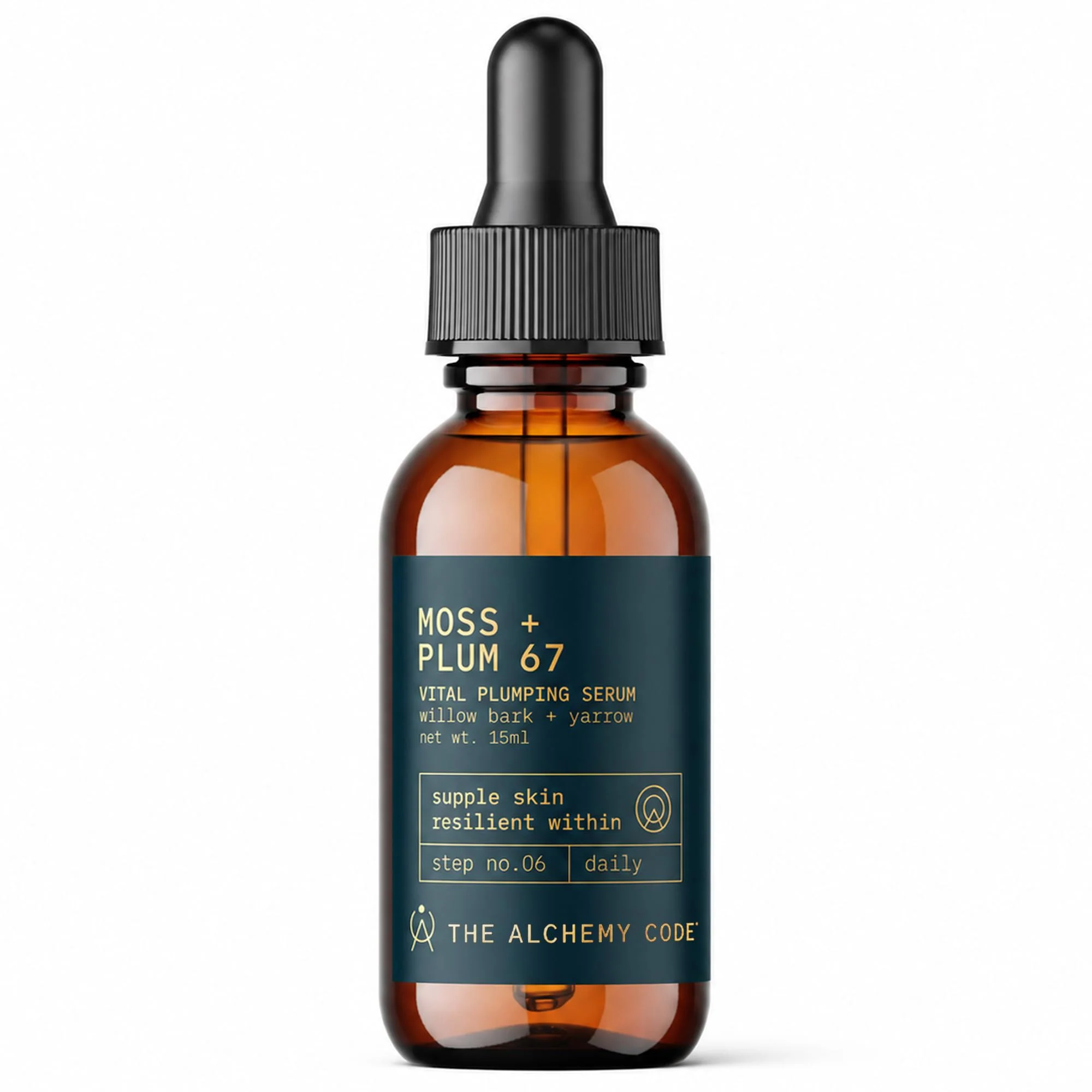 Exclusive The Alchemy Code Moss Plum 67 Hydrating Face Serum 0.5 fl oz Solid