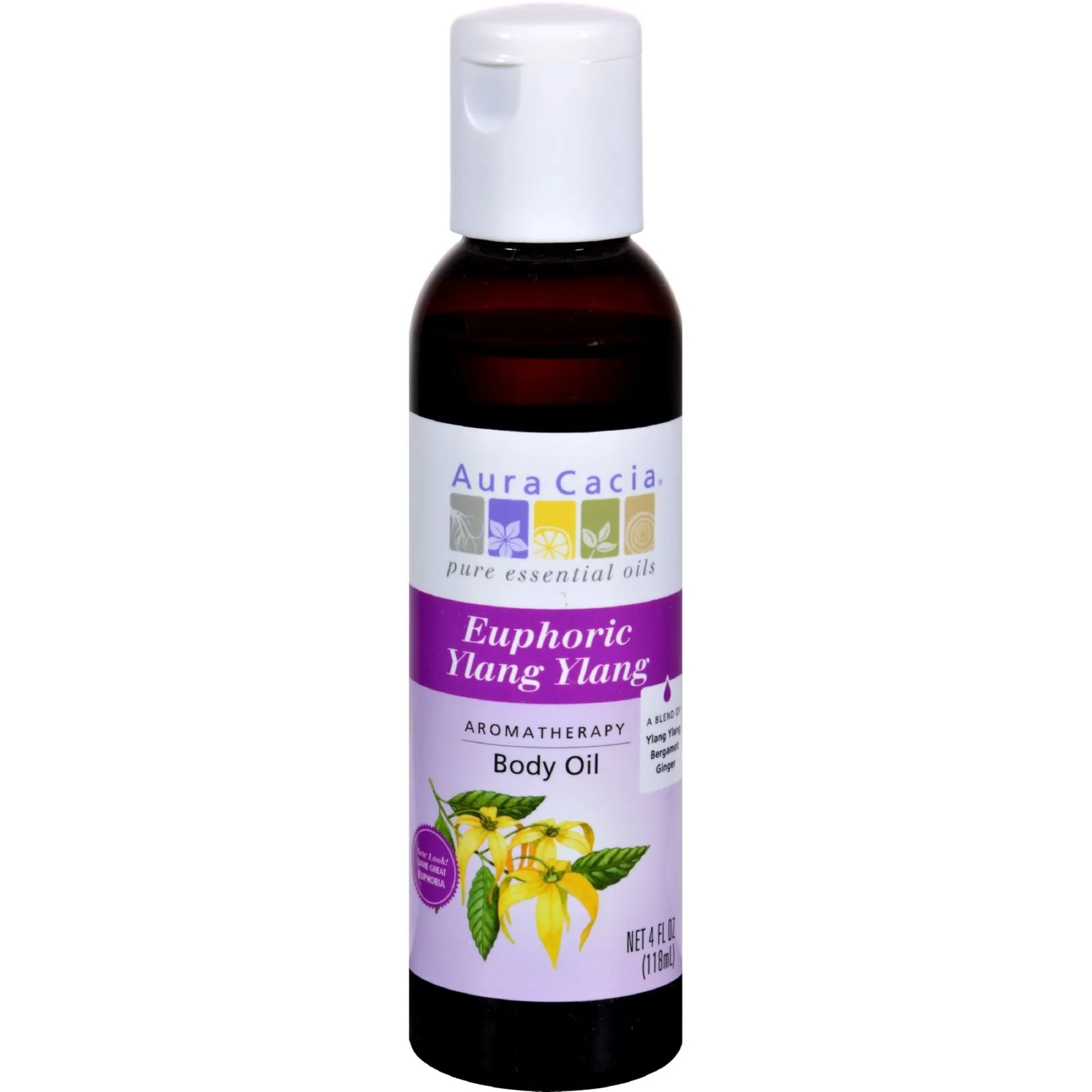 Authentic Aura Cacia Aromatherapy Mineral Bath Euphoria - 2.5 oz Trendy