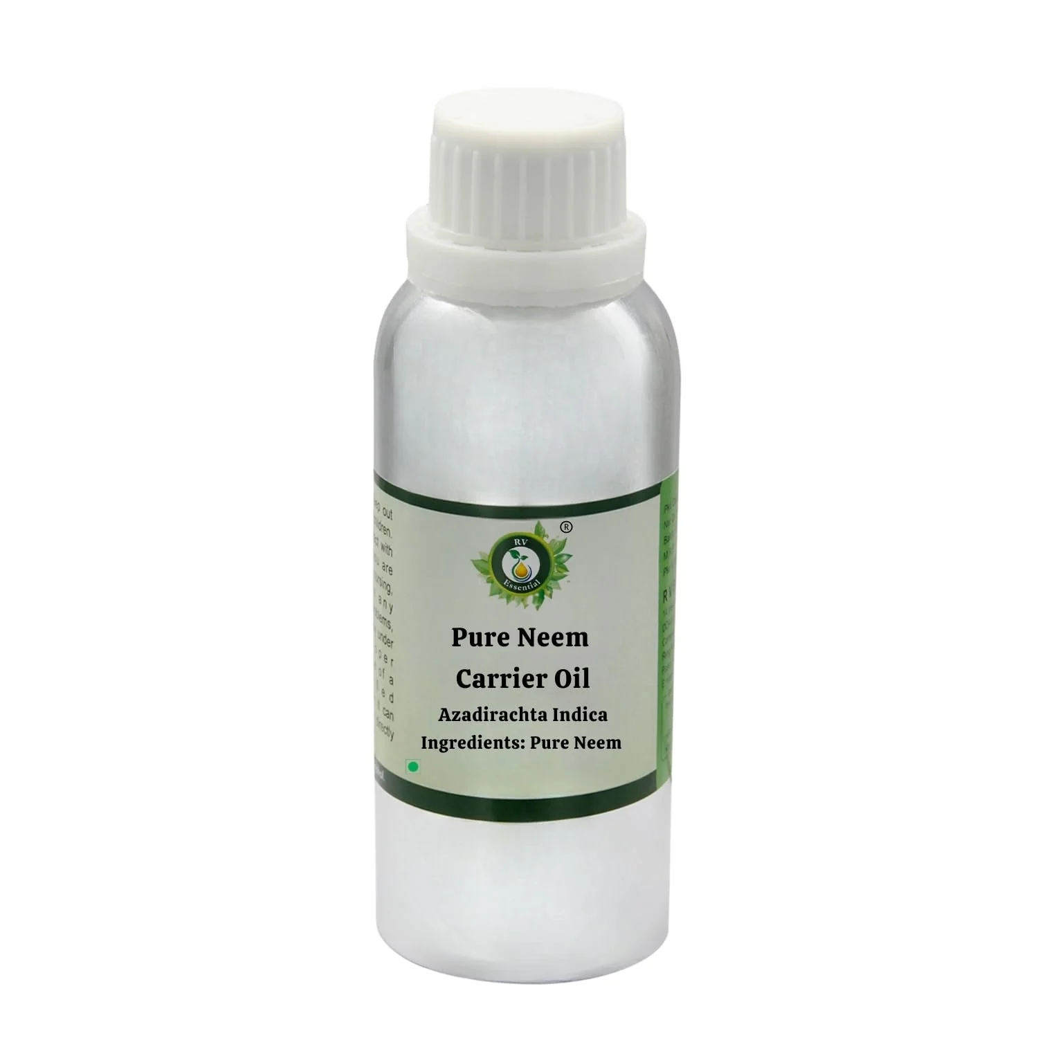 Sophisticated R V Essential Pure Neem Carrier Oil 630ml 21oz - Azadirachta Indica Durable