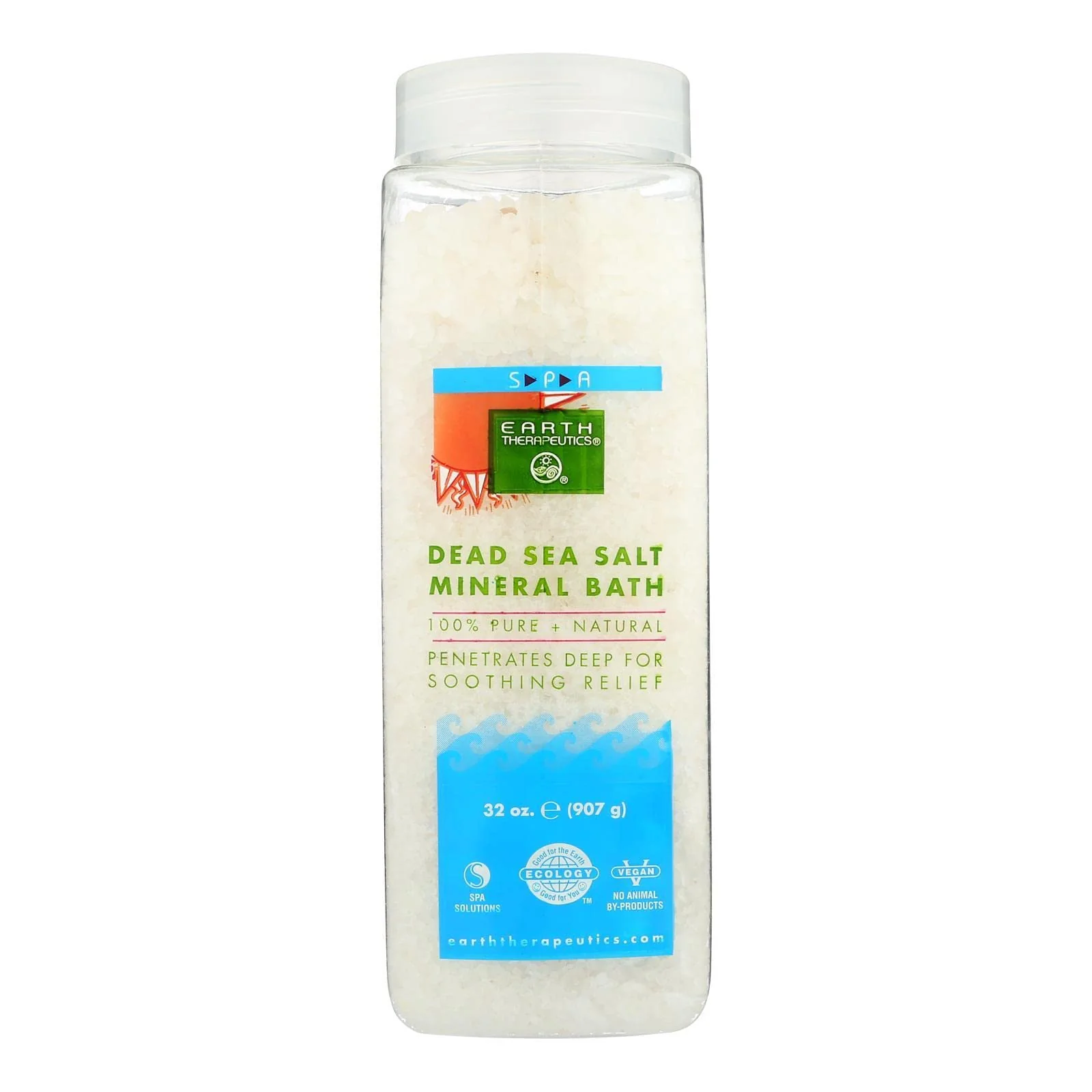 Casual Earth Therapeutics Minrl Bath Salts Theraptc 32 Oz Expertly Made
