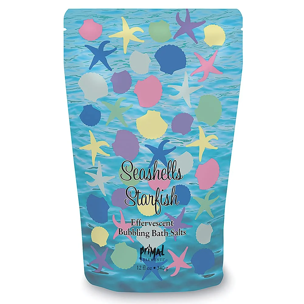 User-Friendly Primal Elements Detoxifying Sea Salt Soak Bubbling Aromatherapy Salts Artisan