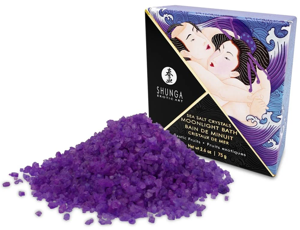 Official Moonlight Sea Salt Bath Crystals 2.6 75g in Exotic Fruits Authentic
