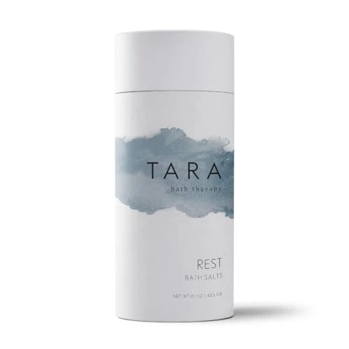 Soft TARA Spa Therapy Rest Bath Salts - Calming Aromatherapy Soak with Lave Original Design