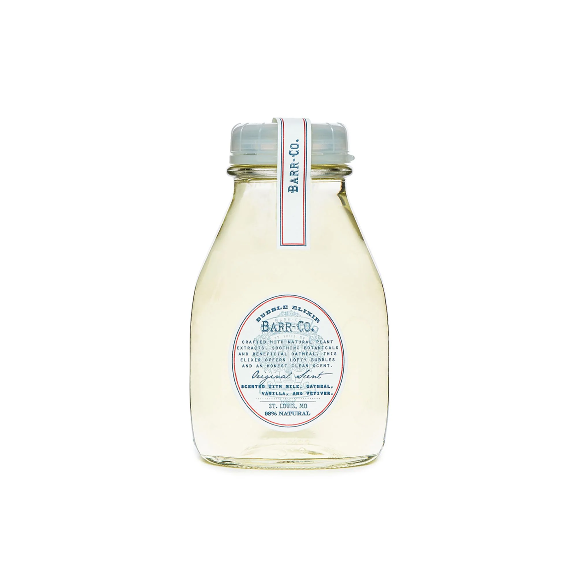 Expertly Made Barr-Co. Scent Bubble Bath Elixir Vanilla Coconut Bath Soap with Oatmeal and Vetiver Relaxing Bath Products for Women Men Natural Bath Innovative