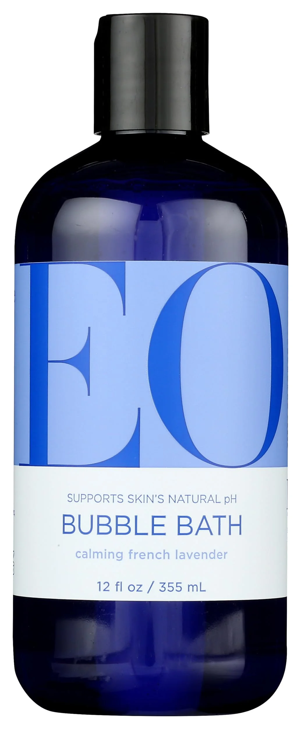 Solid EO Bubble Bath French Lavender Organic 12 Fl Oz Natural