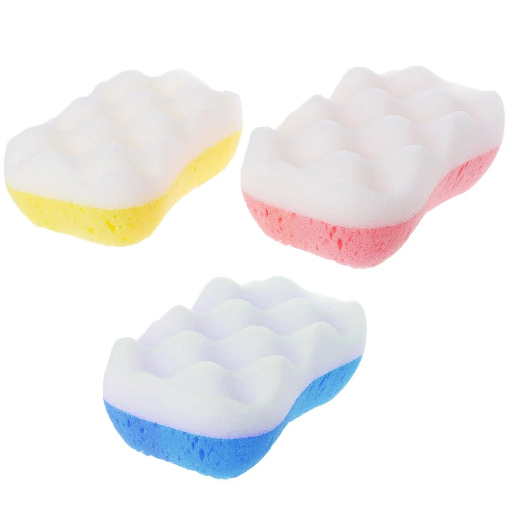 Enhanced JONbinbkl Skin Care Bath Sponge Comfortale Body Scrubber Shower Massage Bathing Brush Soft