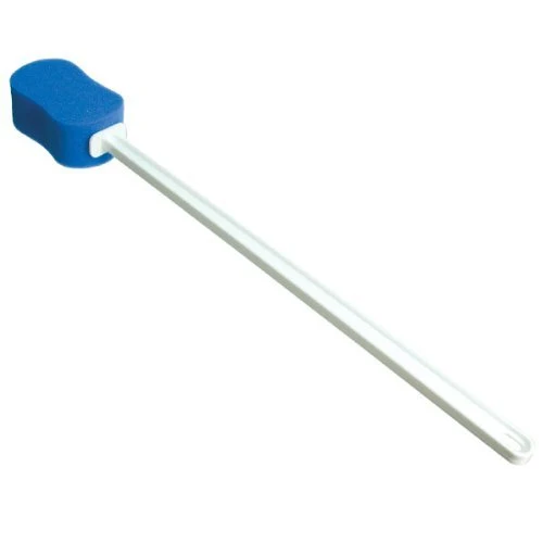 Clean MaxiAids Long Handle Bath Sponge - 22-in. Contoured Relaxed