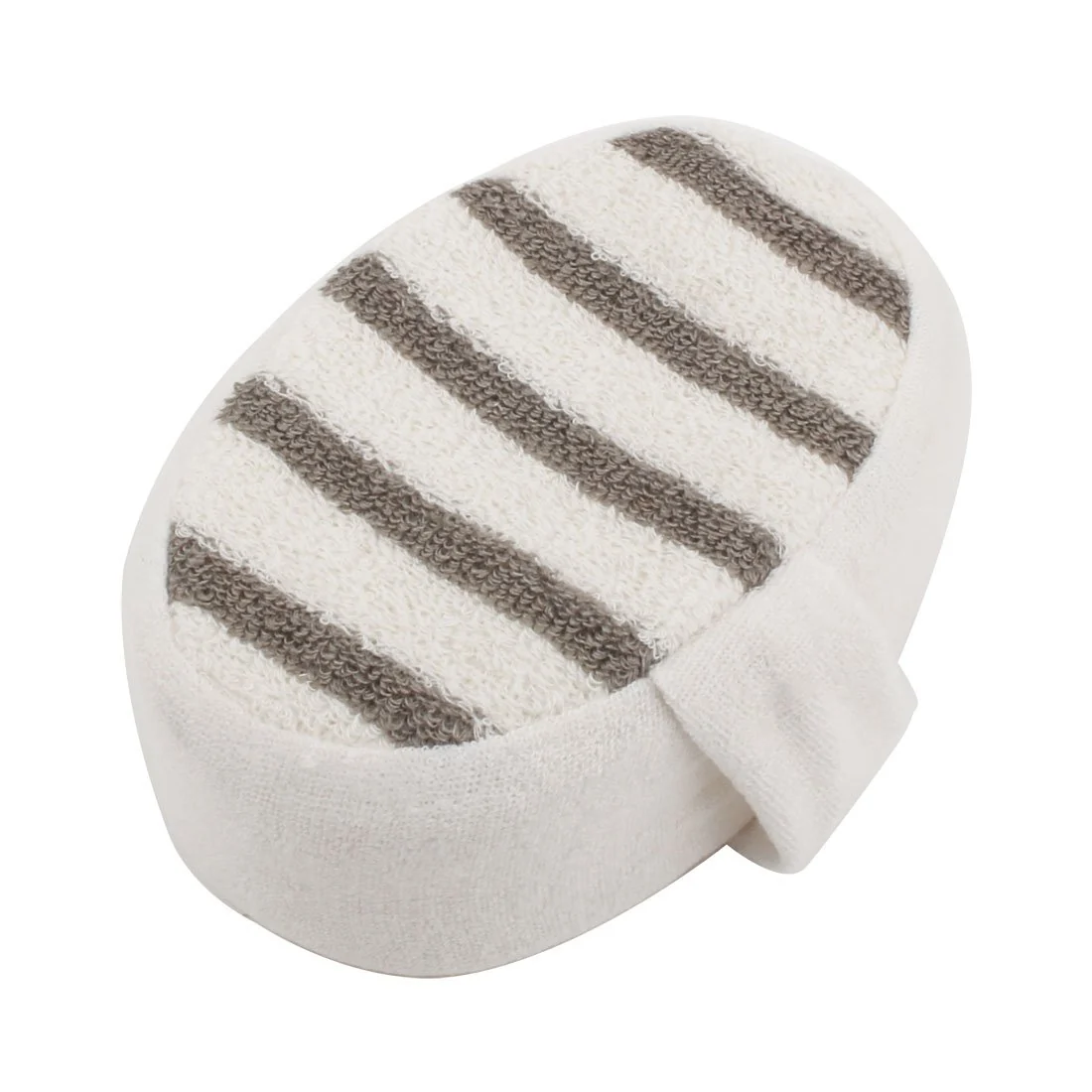 Smooth Ruilogod Sponge Household Oval Body Cleaning Washing Tool Bath Shower Ball Pouf White id 256 82f fb0 2ca 1b6 Luxury