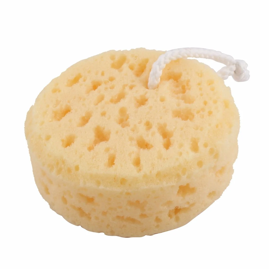 Specialty Ruilogod Sponge Dorm Bathroom Bath Round Design Body Shower Pouf Scrubber Light Yellow id 900 23f a9c 97d 38d Powerful