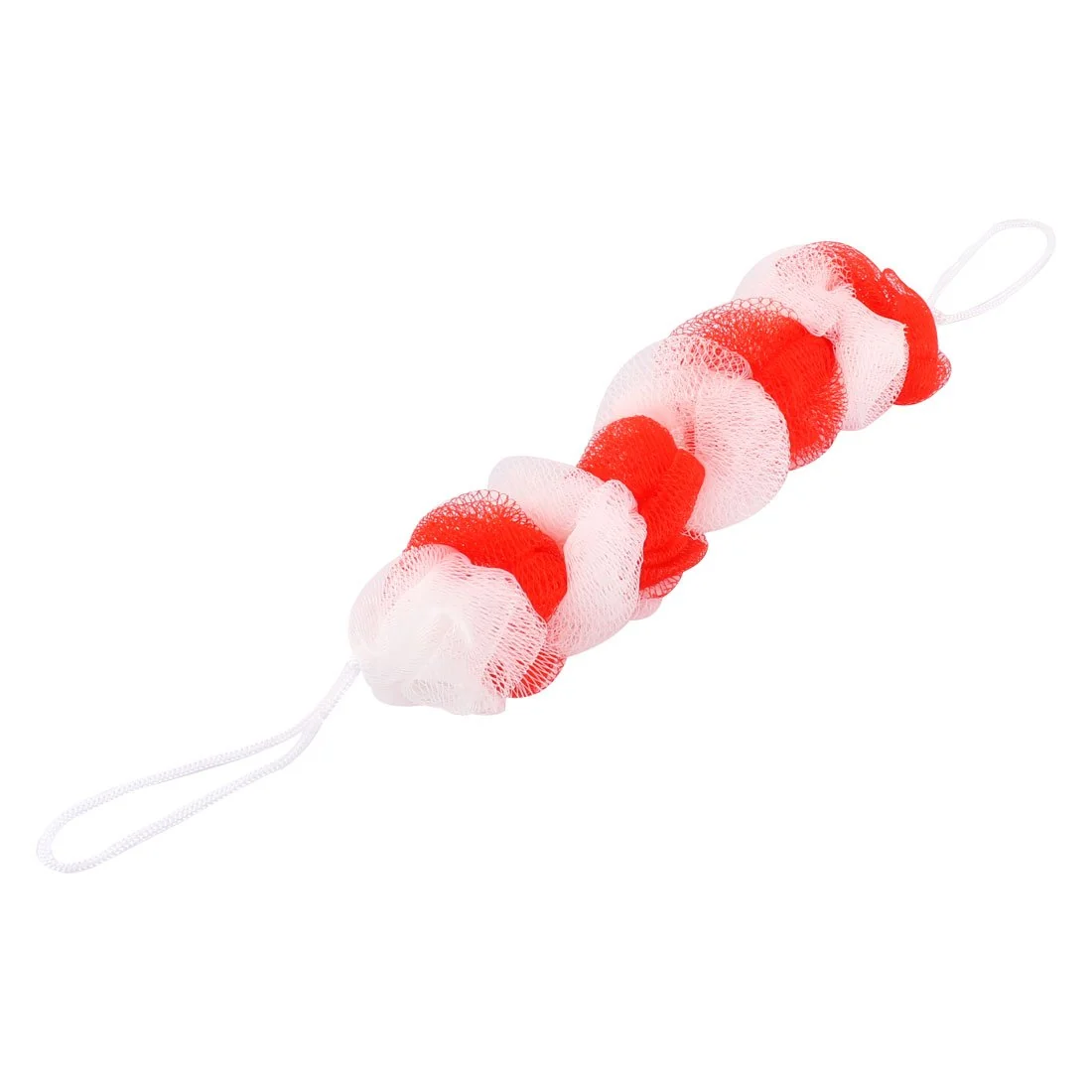 Selected Ruilogod Nylon Bathroom Double Straps Meshy Body Cleaner Bath Shower Scrubber Puff Red id b36 58c 7d4 fec f76 Advanced