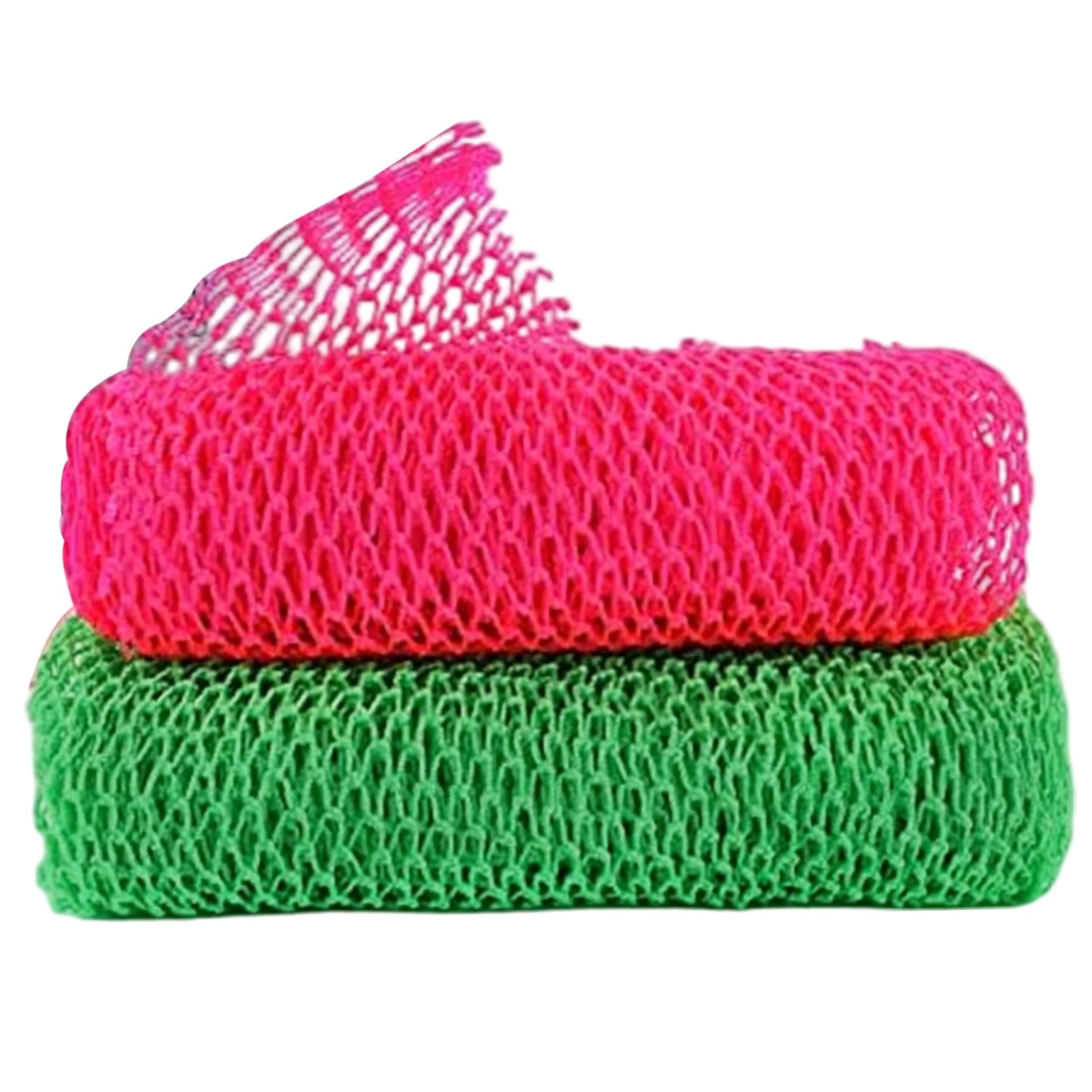 First-Class Xoeryoy 2Pcs African Net Sponge 12x30 Labor-Saving Long Widen African Net Cloth Portable Mesh Foldable Exfoliating Washcloth for Men and Women Exclusive