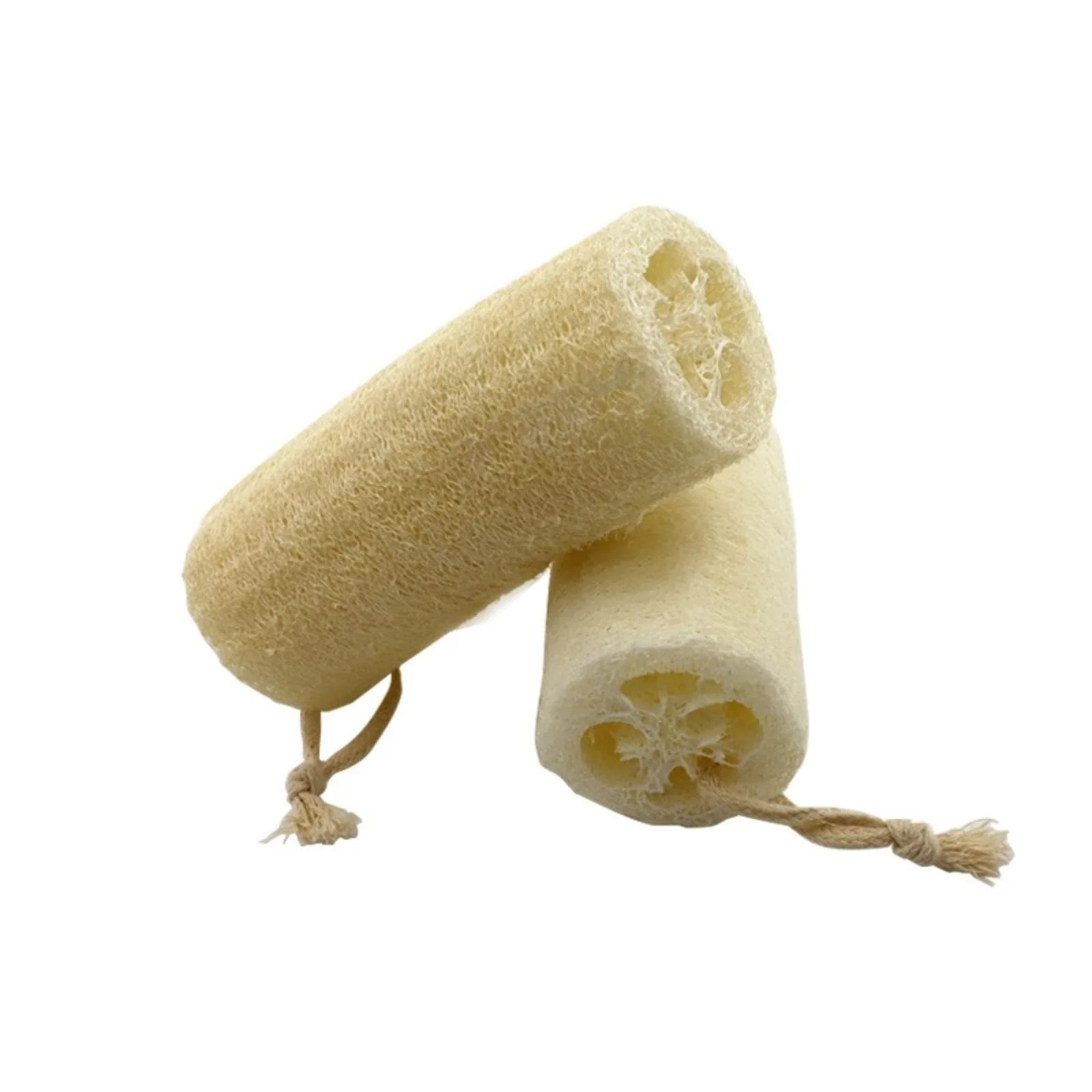 Contemporary Natural Loofah Net Cleaning Brush Versatile
