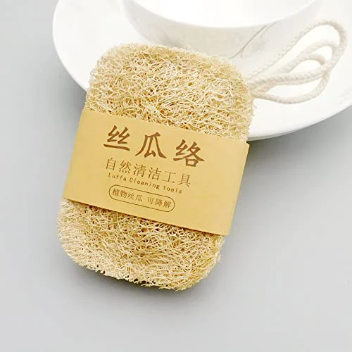Versatile Natural loofah Skin Brush Dish Practical