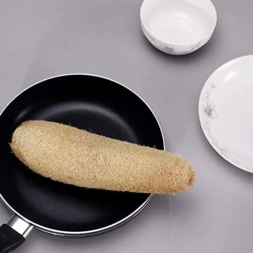 Casual Natural loofah Skin Brush Dish Fast