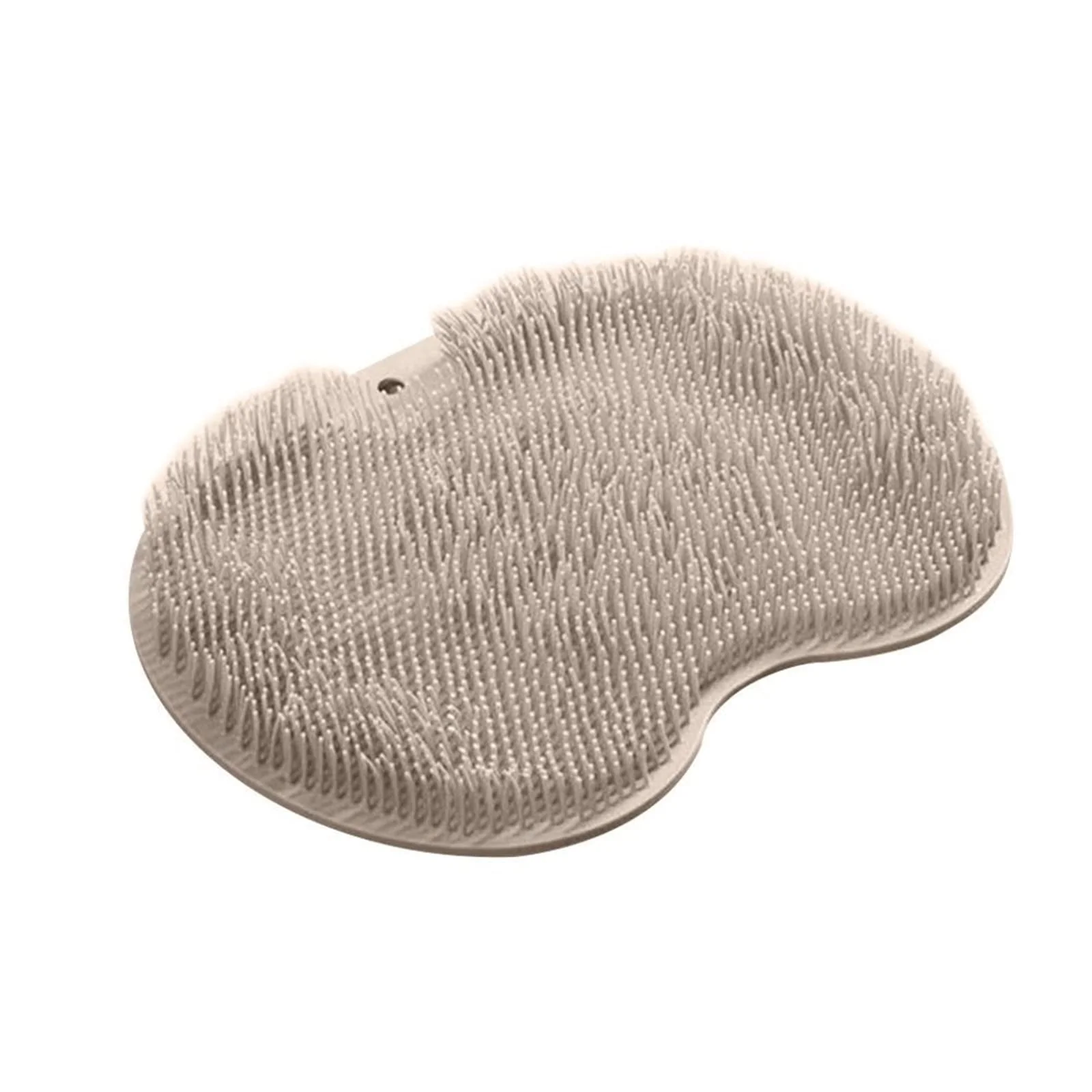 Elegant MENGKK Bath Loofahs Foot Scrubber Wash Brush Bath Pad Rub Back Sucker Bathroom Non-Slip Massage Shower Cleaning Tool Brown Advanced