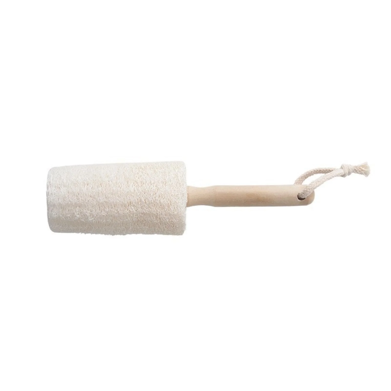 Trendy Zyntrytong Natural Loofah Sponge Scrubber with Handle Hanging Rope AllPurpose Body Exfoliator Kitchen Dish Scrubber for Bath Household Cleaning Pure