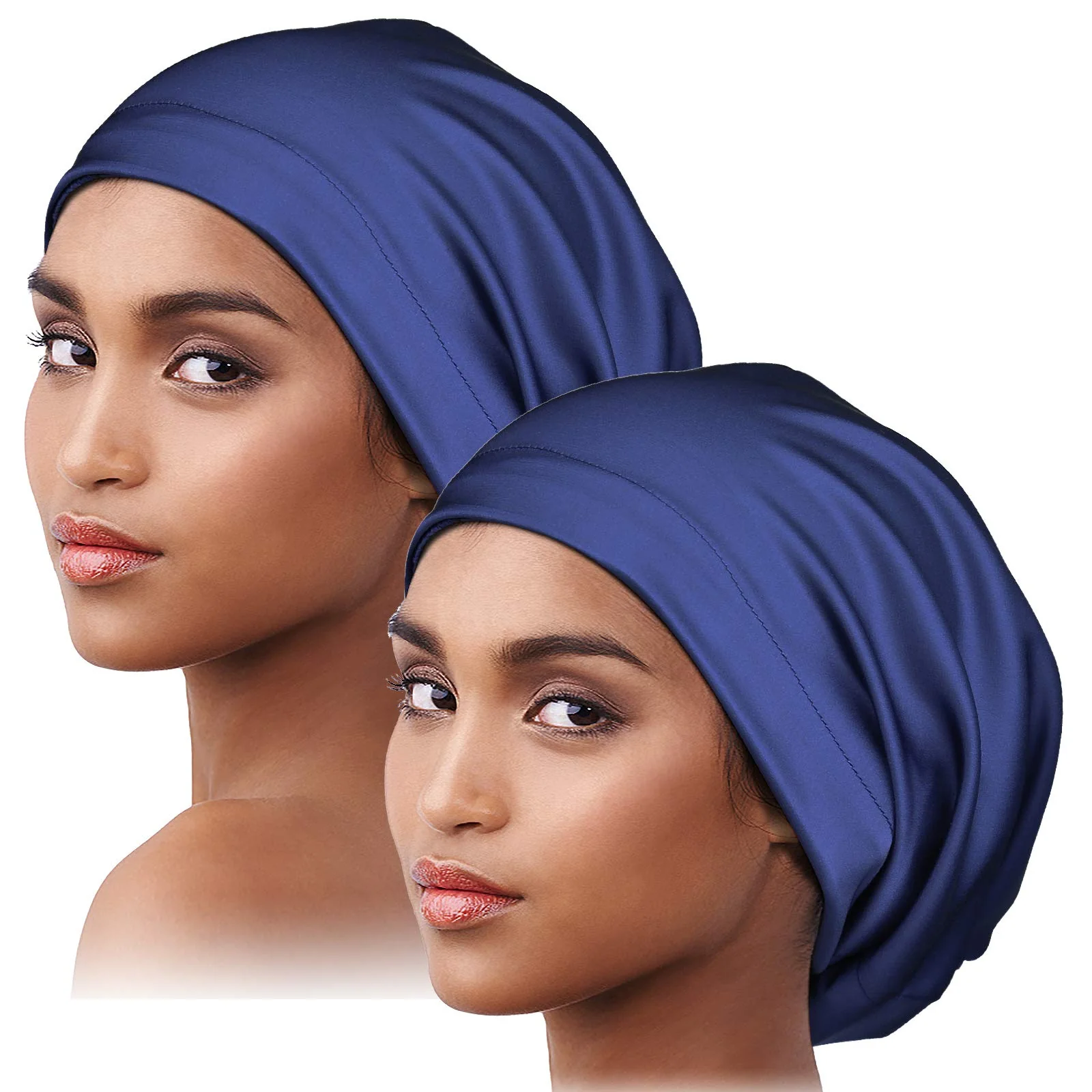 Authentic Slap Silky Adjustable Cap Quality Beanie Hat Head Cover for Curly Hair Women Enhanced
