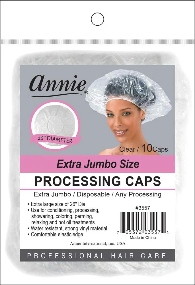 Powerful Annie Extra Jumbo Size Processing Cap 10pc Smart