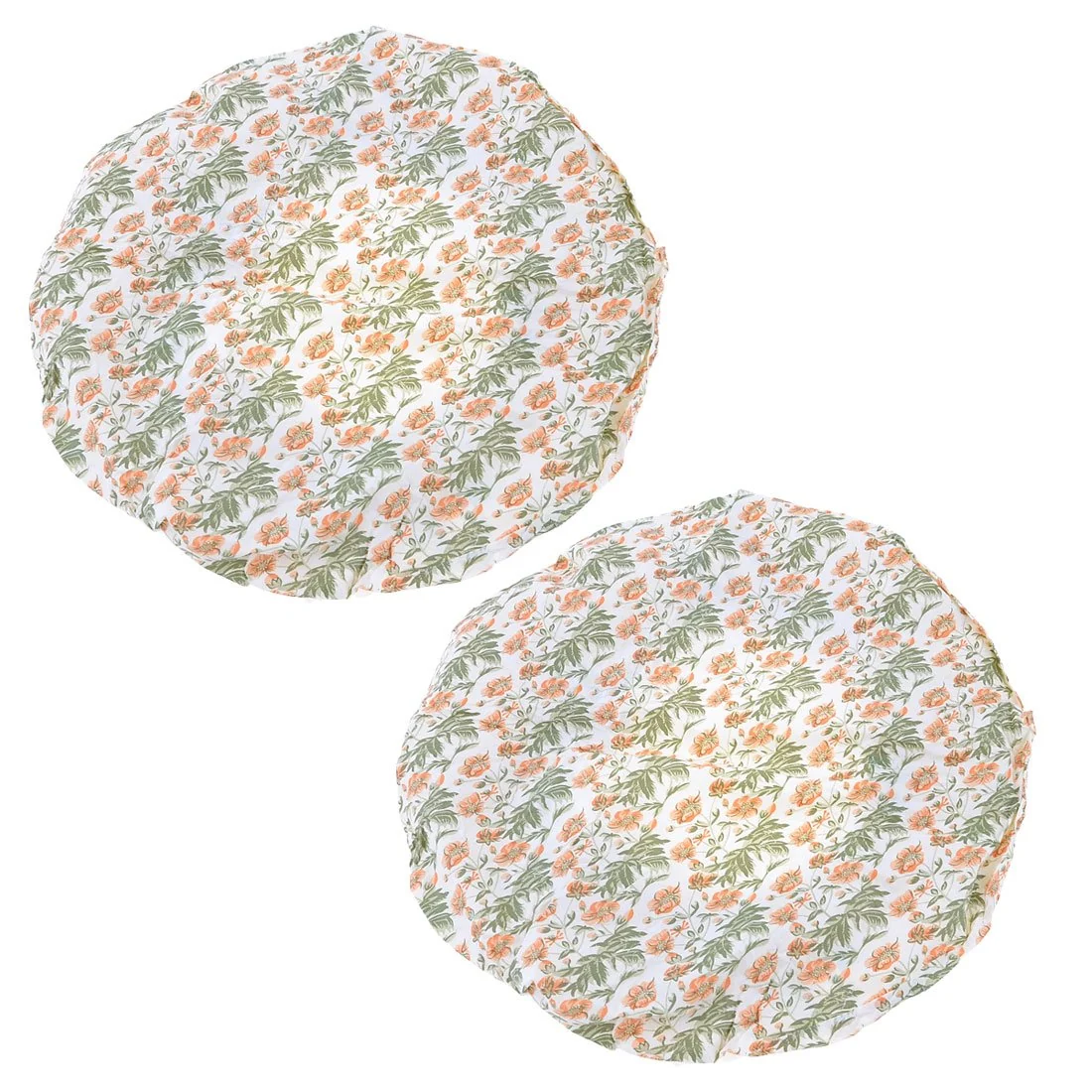Smooth Ruilogod Flower Pattern Ladies Waterproof Elastic Bathing Shower Cap Hat 2 Pcs id 234 1fa 066 e67 bf5 Smart