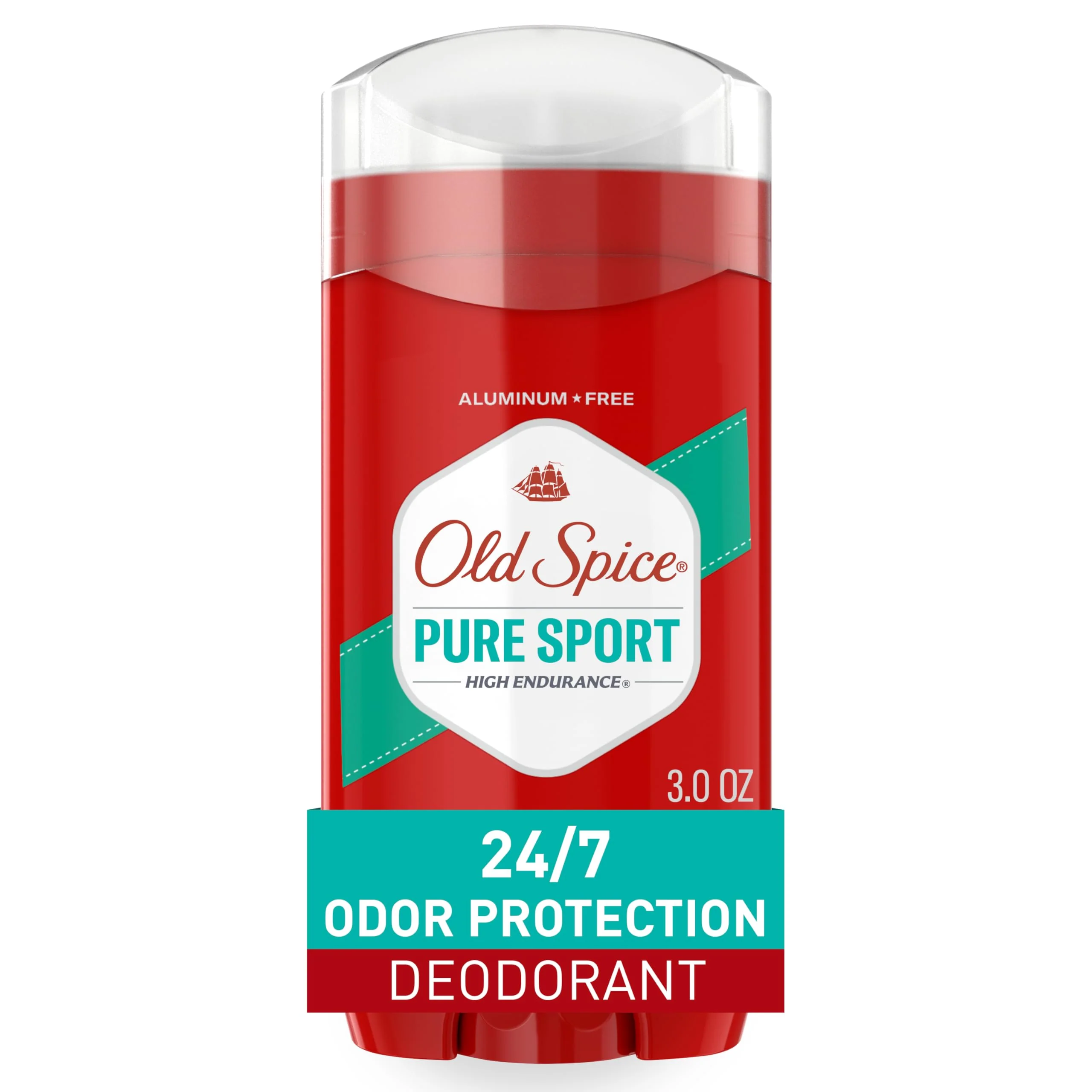 Optimized Old Spice High Endurance Deodorant for Men Aluminum Pure Sport Scent 3.0 oz Prestigious