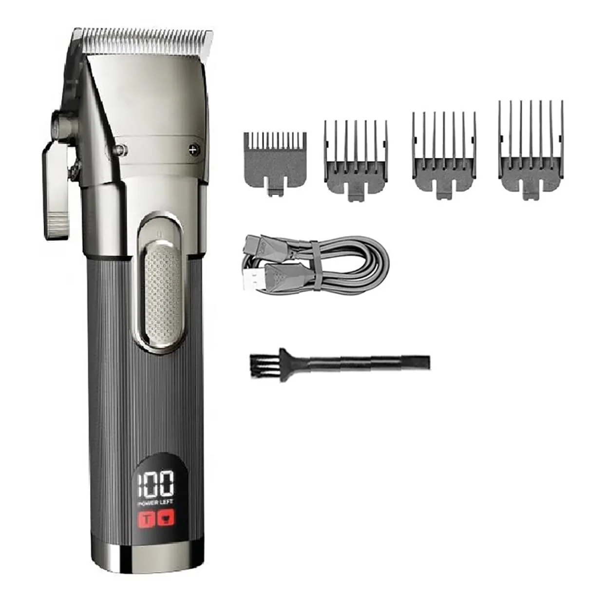Authentic GLESVOWIO Hair Cutting Tool Professional Barber Hair Trimmer for Men 2 Speed Beard Trimmer Rechargeable Hair Clipper Grooming Haircut Machine Expertly Made