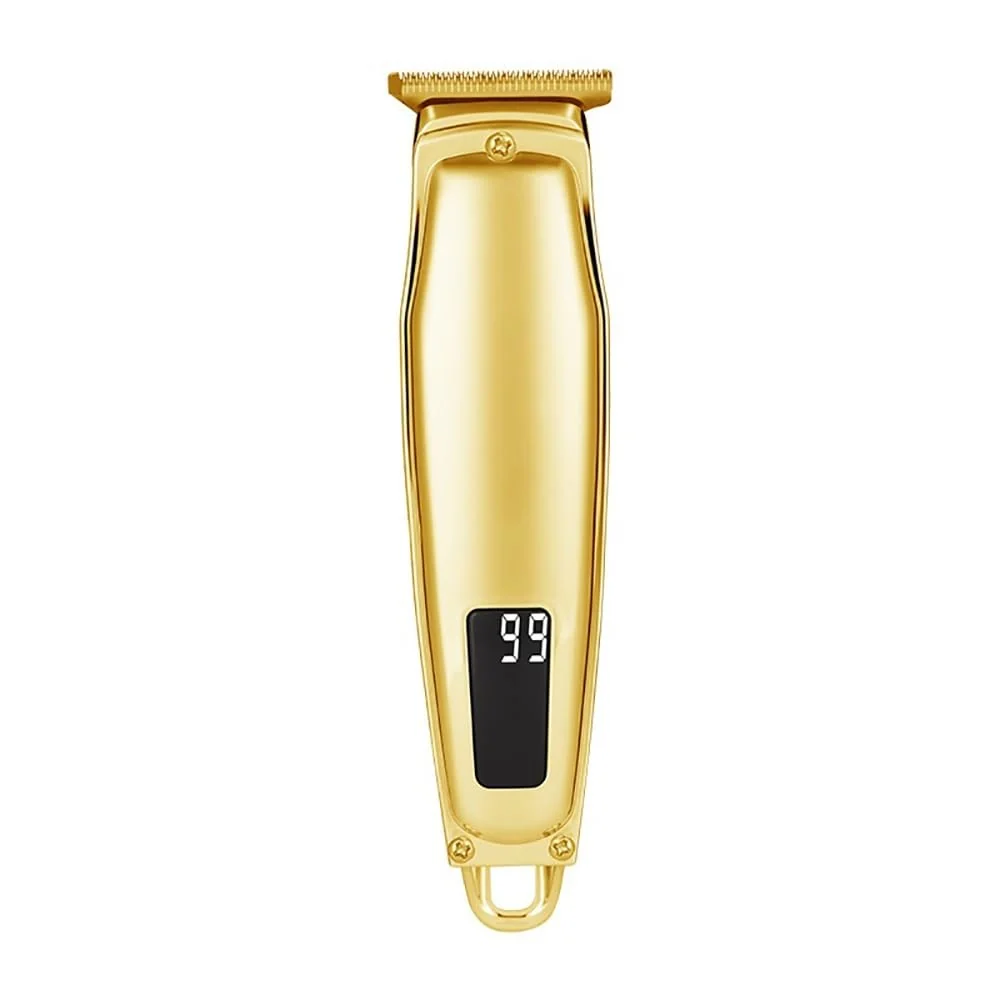 Responsible GLESVOWIO Hair Clippers for Men Hair Clipper Beard Trimmer Low Noise Strong Power Men's Barber Machine Fine Steel Cutter Head USB Gold Premium Material