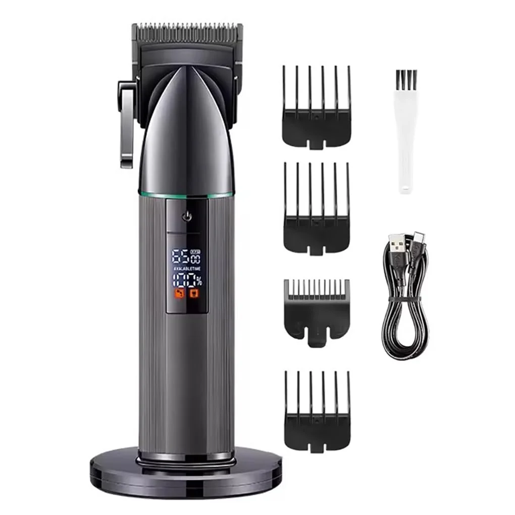 User-Friendly GLESVOWIO Hair Clippers for Men Professional Electric Clipper Rechargeable Cordless Beard HairTrimmer Men's Adjustable Haircut Machine Kit Fashionable