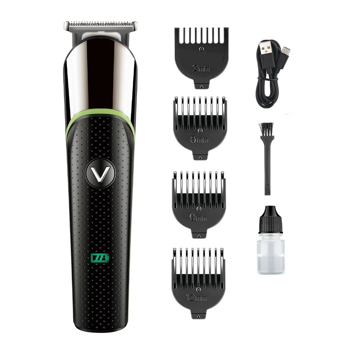 High-End GLESVOWIO Hair Clippers for Men Hair Trimmer Professional Barber Rechargeable Hair Cutting Machine Cordless Haircut Machine Adjustable Trimmer for Men Expertly Made