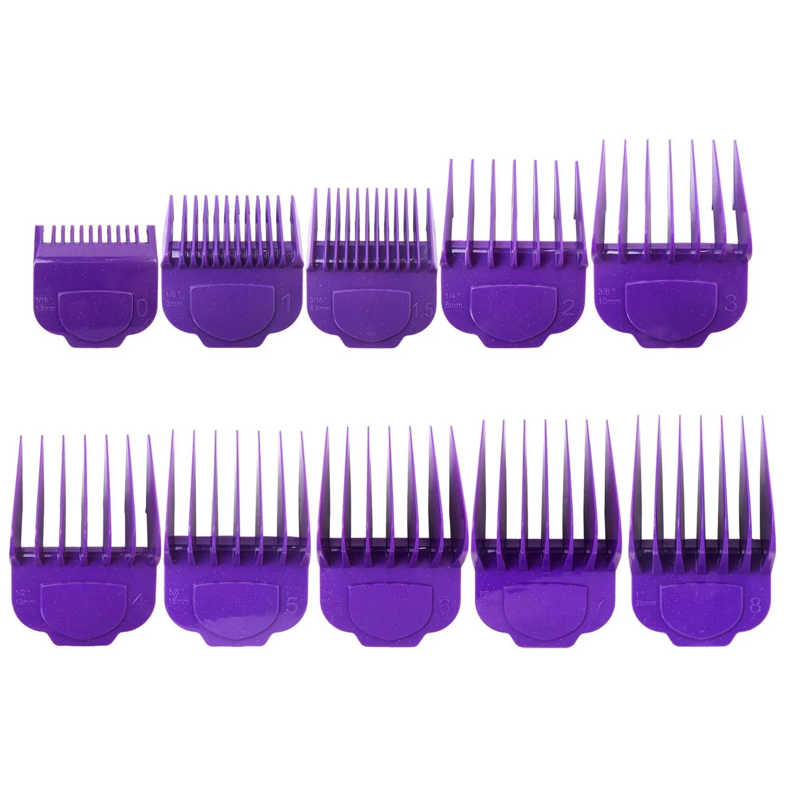 Recyclable Gxcdizx Clipper Attachment Set - 10 Magnetic Guards Universal for for Master MBA MC-2 ML PM-1 PM-4 PM-5 and most Corded Cordless Models 2025 Professional