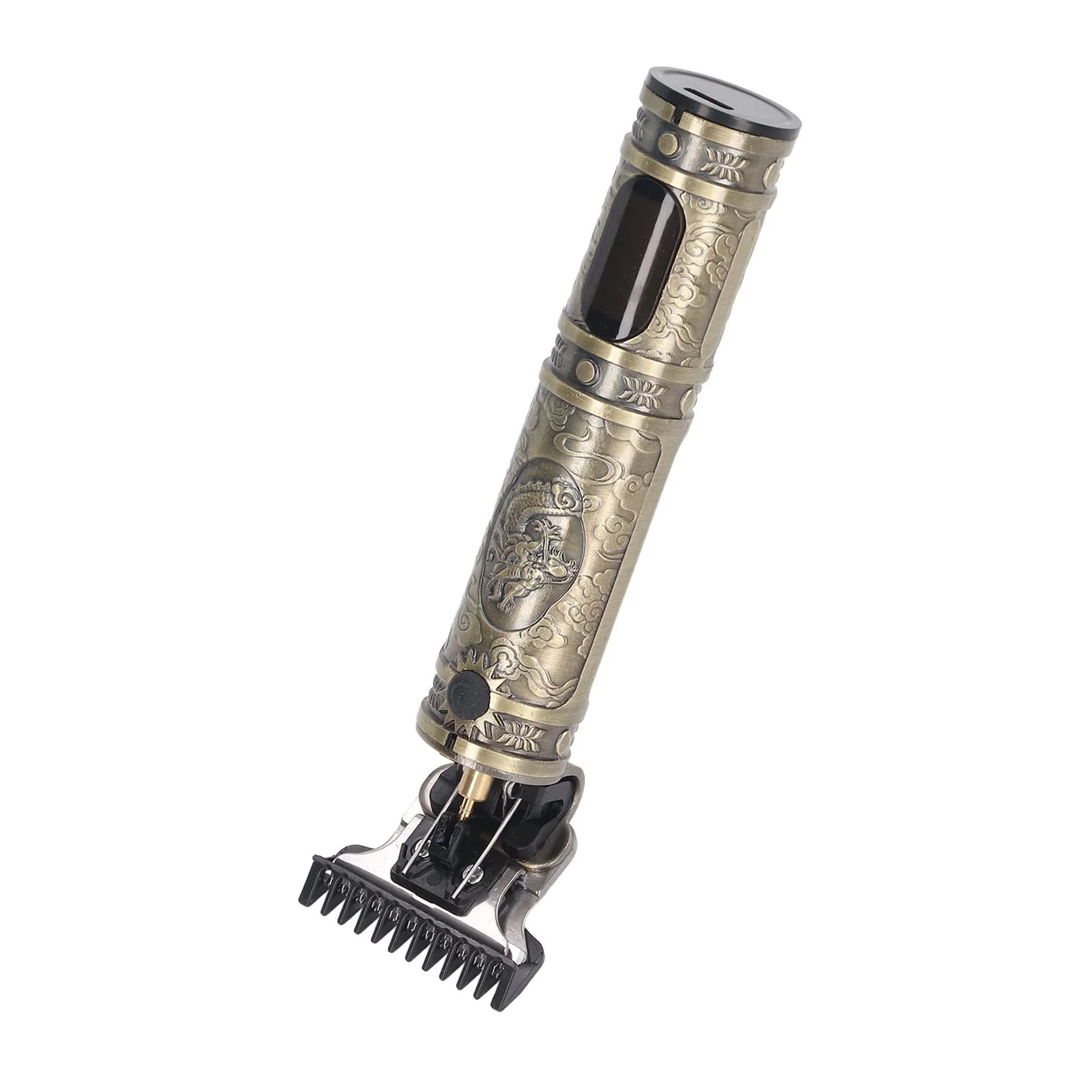 Pure Haofy Hair Clipper LCD Display Delicate Electric Hair Clipper Easy Cleaning Professional with 3 Combs for Outdoor Eco-Friendly