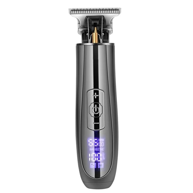 Relaxed QDKVTNDJZ Hair Clippers Professional Rechargeable LCD Display USB Oil- tip Electric Trimme Barber Cutting Machine for Men Sustainable