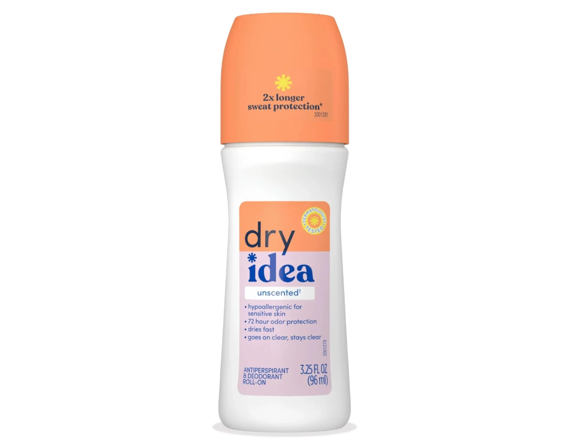 Green Dry Idea Anti-Perspirant Deodorant Roll-On Unscented 3.25 oz Pack of 7 Trusted