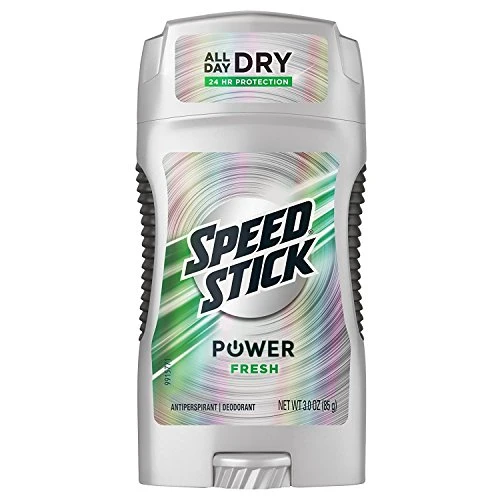 Official Speed Stick Power Antiperspirant Deodorant Fresh 3 Ounce Pack of 6 High-End