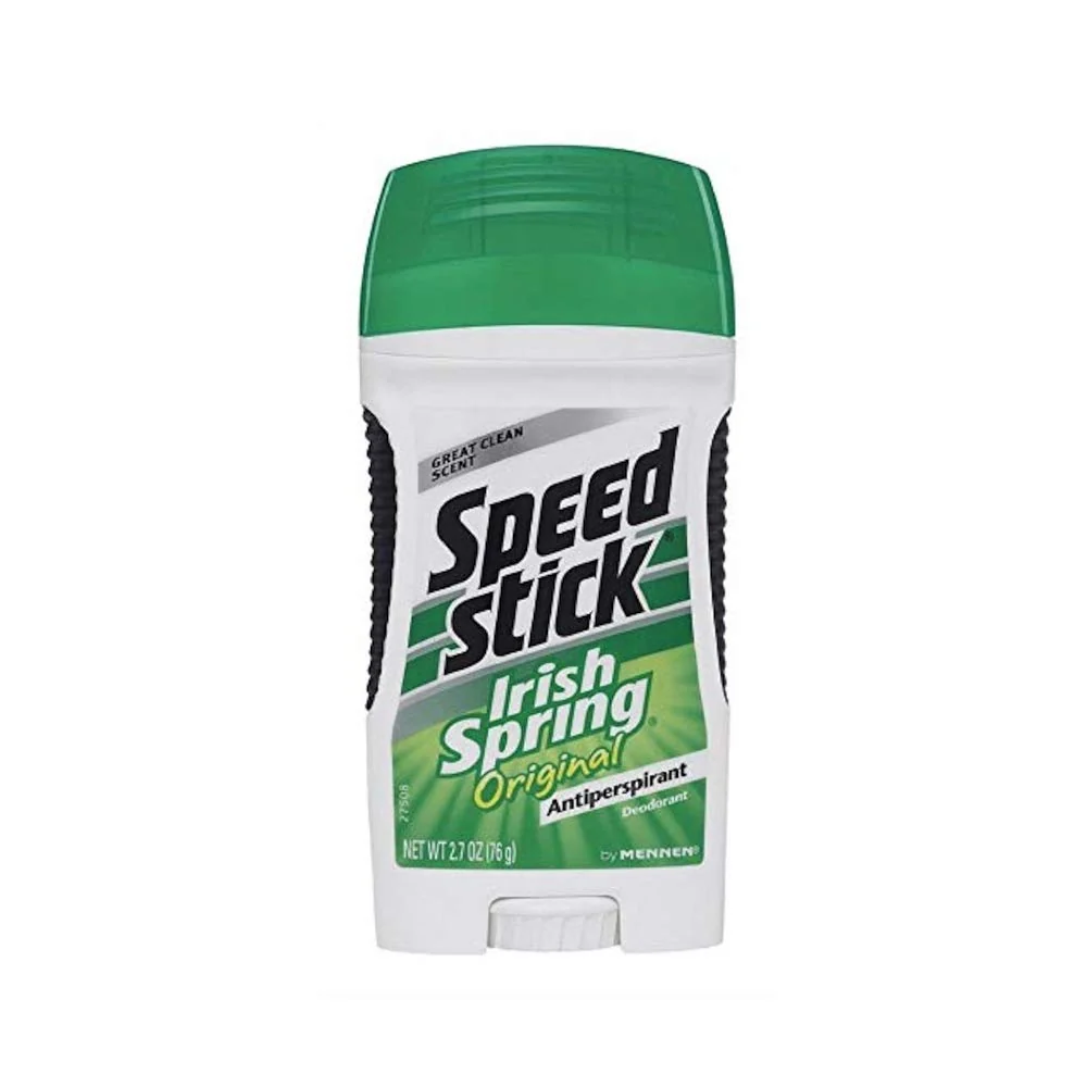 Advanced Speed Stick Antiperspirant Deodorant Irish Spring 2.70 oz Pack of 10 Traditional