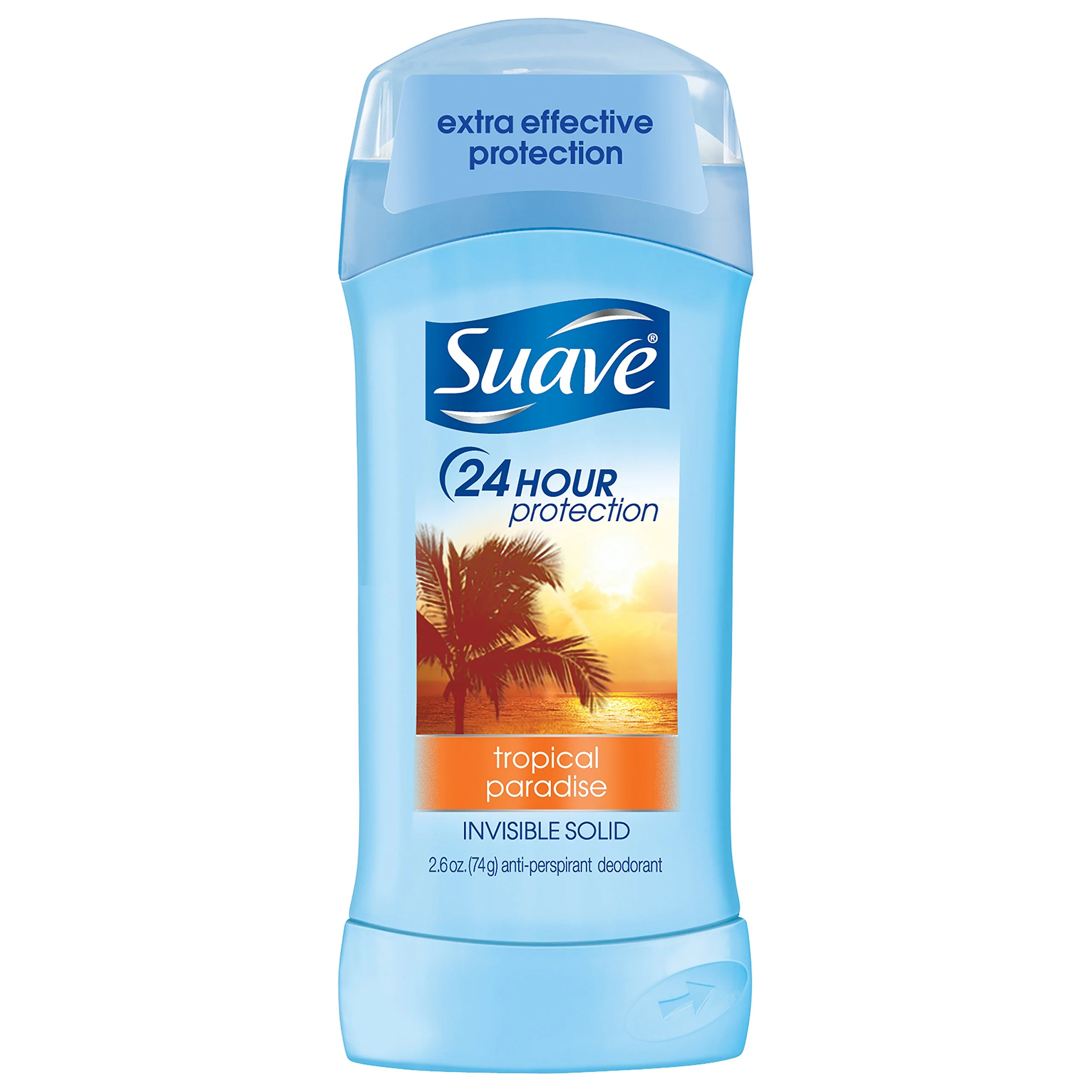 Premium Material Suave Antiperspirant Deodorant Tropical Paradise 2.6 Ounce Pack of 1 Genuine