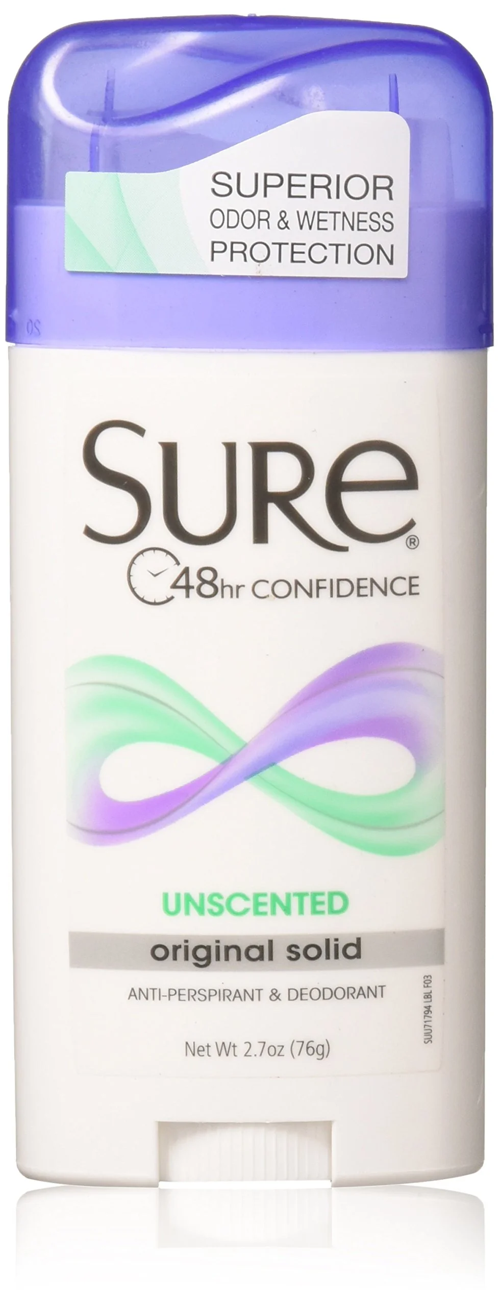 Relaxed Sure Solid Unscented Anti-Perspirant Deodorant 2.70 oz Pack Of 3 Fine Crafted