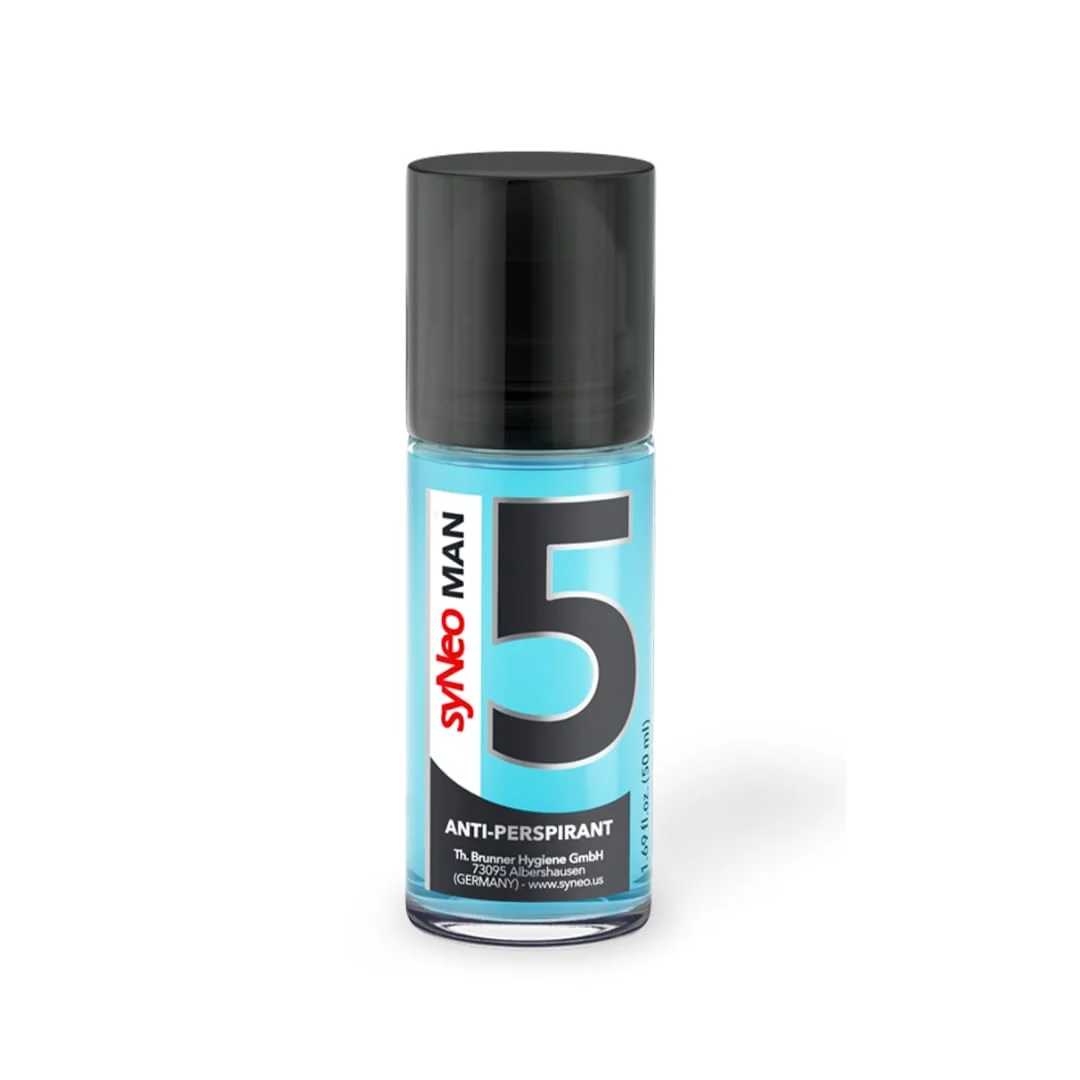 Carefully Designed syNeo 5 Antiperspirant MAN Roll-On for men Anti Sweat Deodorant for men against heavy sweating Anti-Transpirant Antiperspirant Men Deodorant Innovative