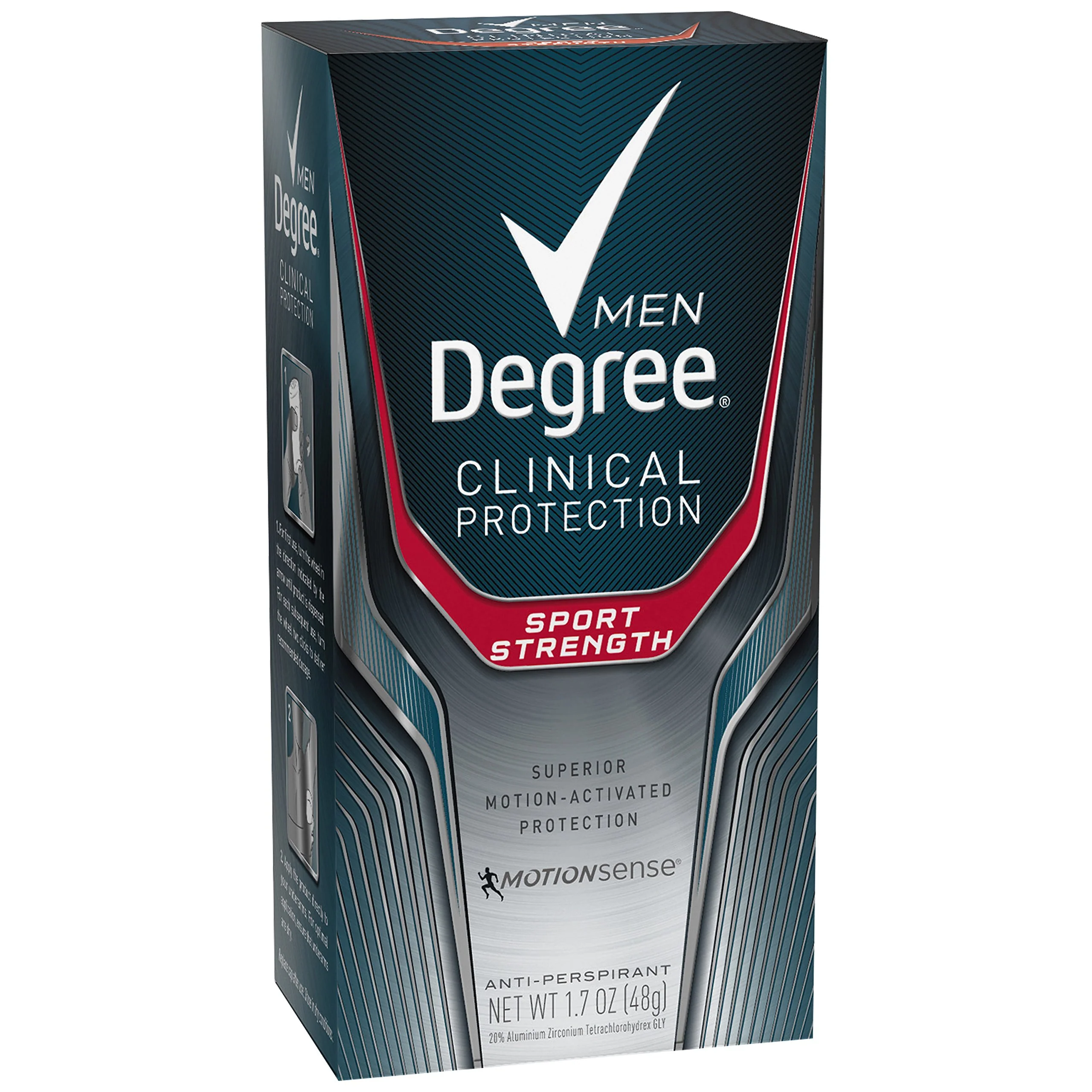 Trusted Degree Men Clinical Antiperspirant Sport Strength 1.7 oz Smooth