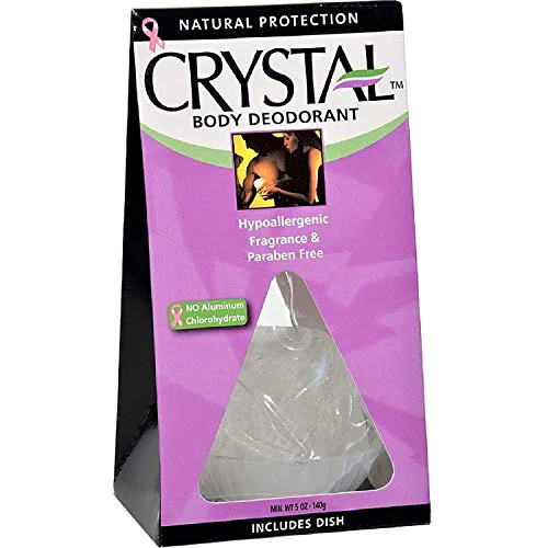 Smooth Crystal Body Rock Deodorant 5 oz Pack of 8 Artisan