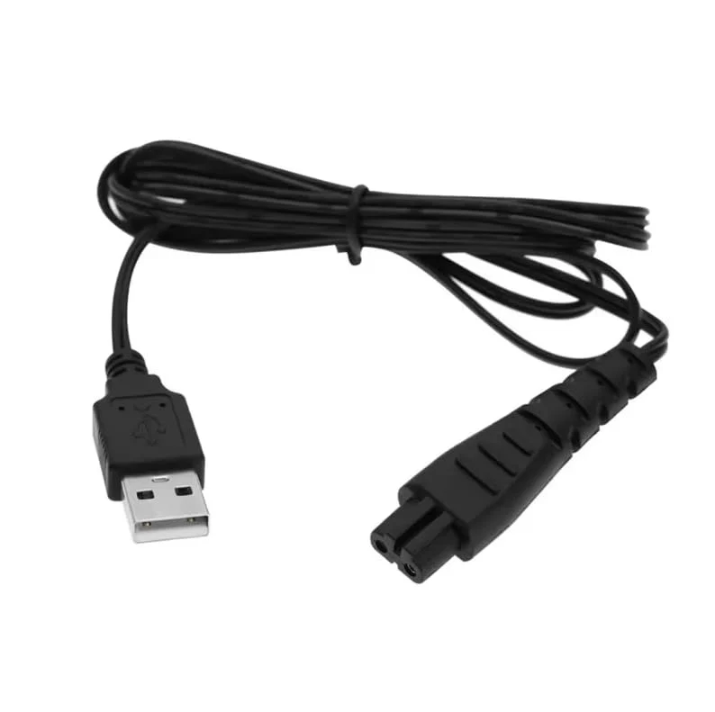 Certified Electric Shaver Charger USB Charging Cable for Remington XR1400 PR1237 PR1335 F4800 F4900 C5870 Power Cord Adapter Travel Portable Sustainable