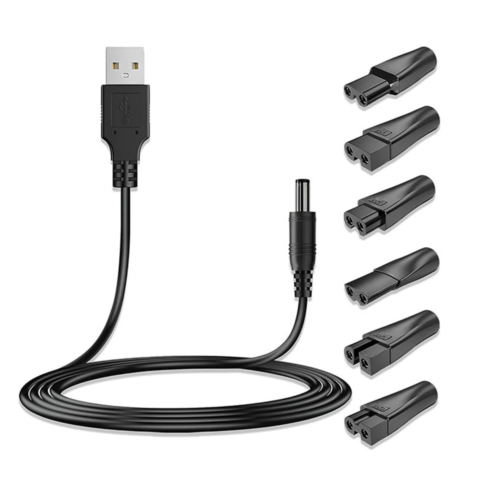 Casual DIIOOMIEEU USB Charging Cord Set for Electric Shavers Beard Trimmers Power Cable Hairdressers Beauty Instruments Accessories Certified