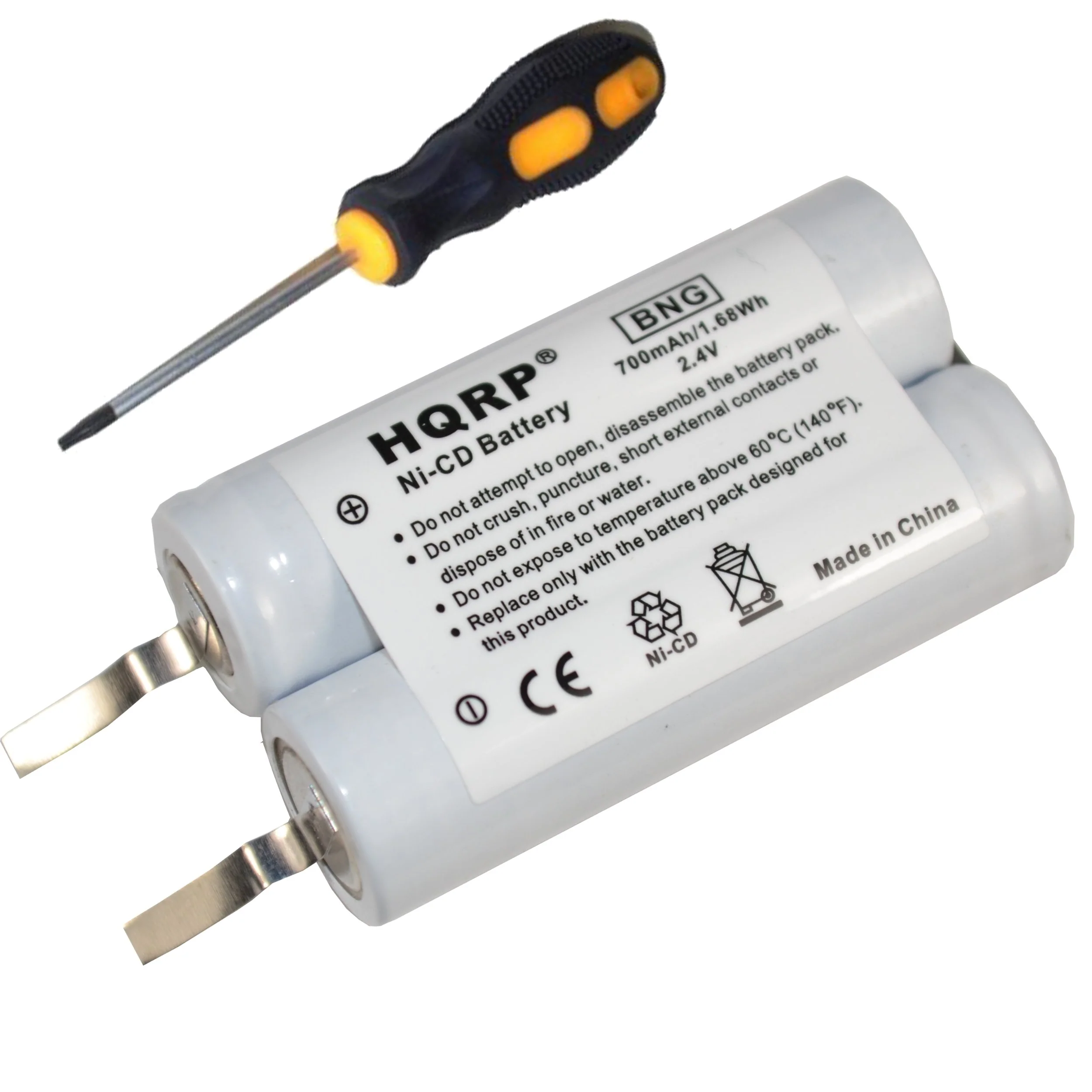 Sustainable HQRP Battery Compatible with Philips Norelco 6863XL 6865XL 6866XL 6867XL 6885XL 6886XL HQ8885 Razor Shaver Plus Screwdriver Official