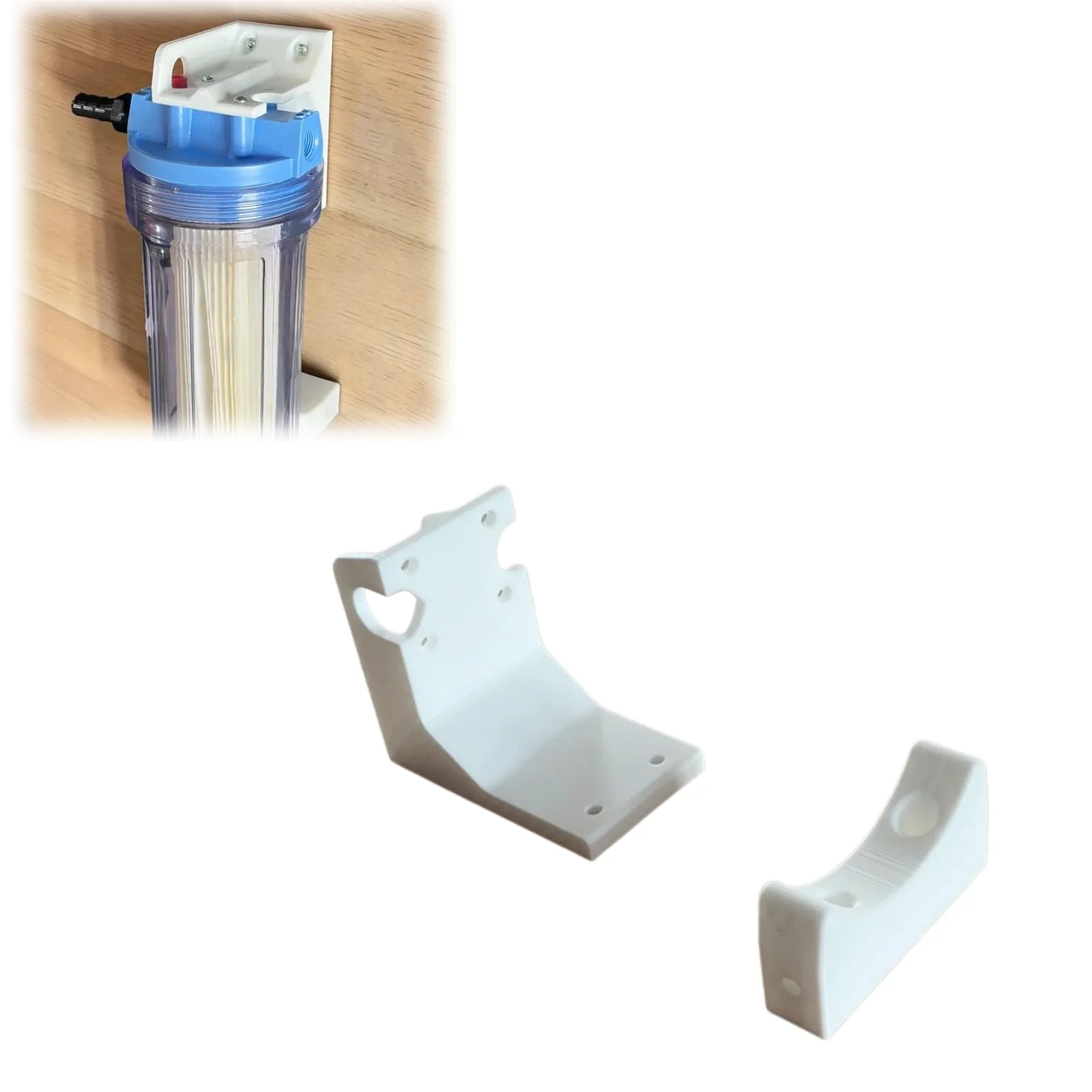 Optimized Compatible with Pentair Wall Mount Bracket for 10 Inch Water Filter Housing Enables Stable Filter Installation and Secure Mounting Excellent