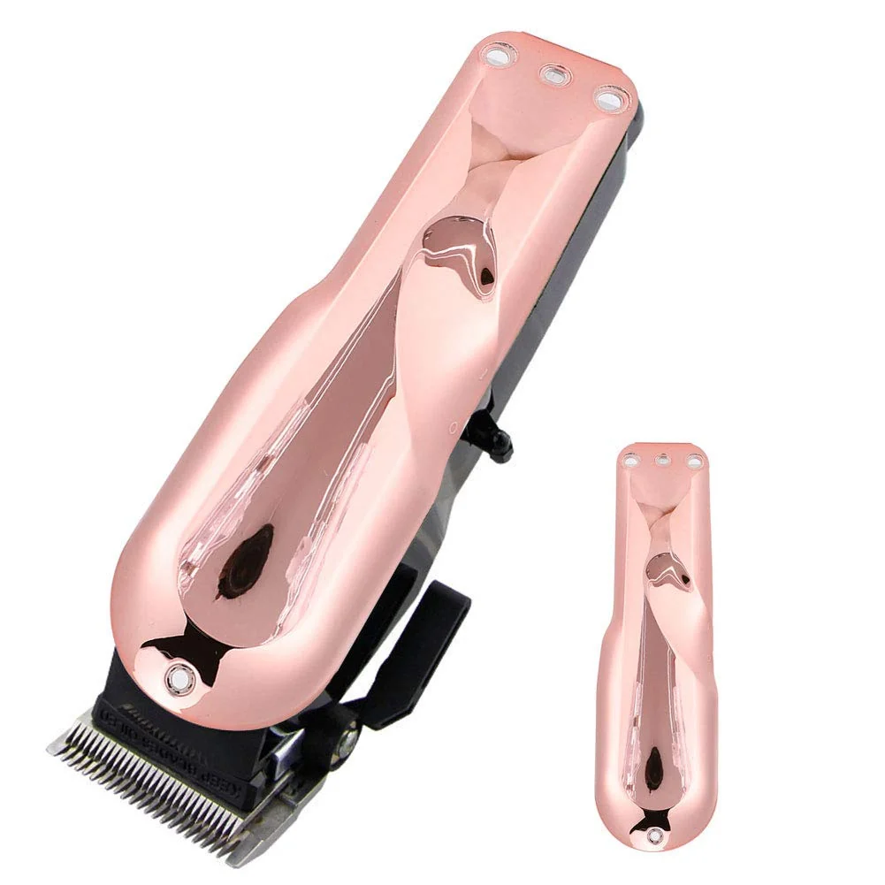 Premium Pongnas Hair Clipper Cover Hair Clipper Cover Shell for Cordless Series Electroplate Rose Gold Convenient